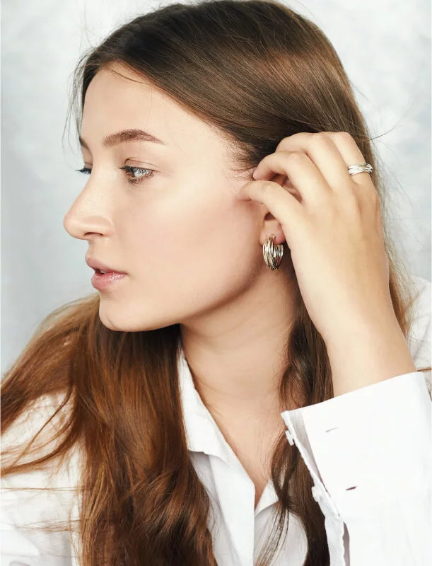 Серьги «Пояс Астероидов»