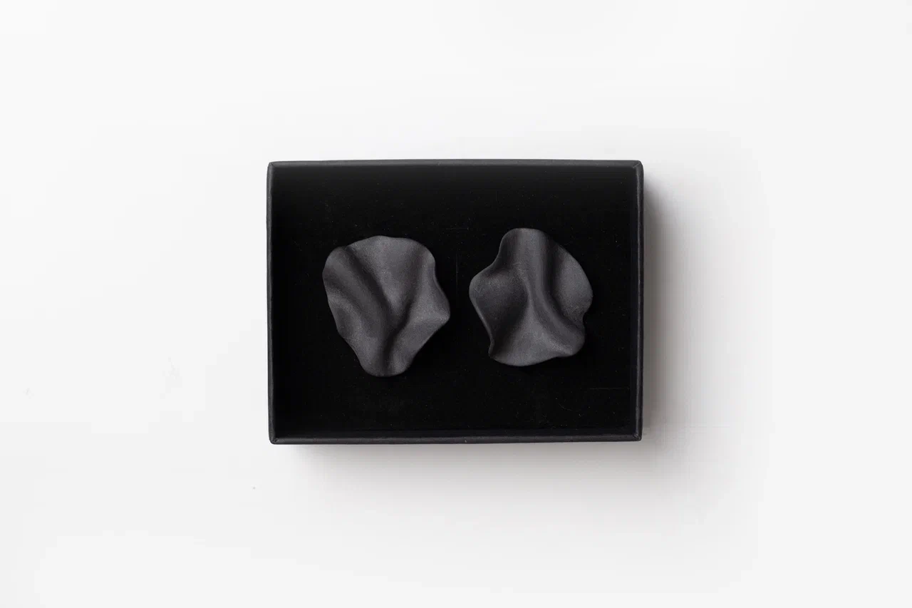 Серьги из фарфора S-120