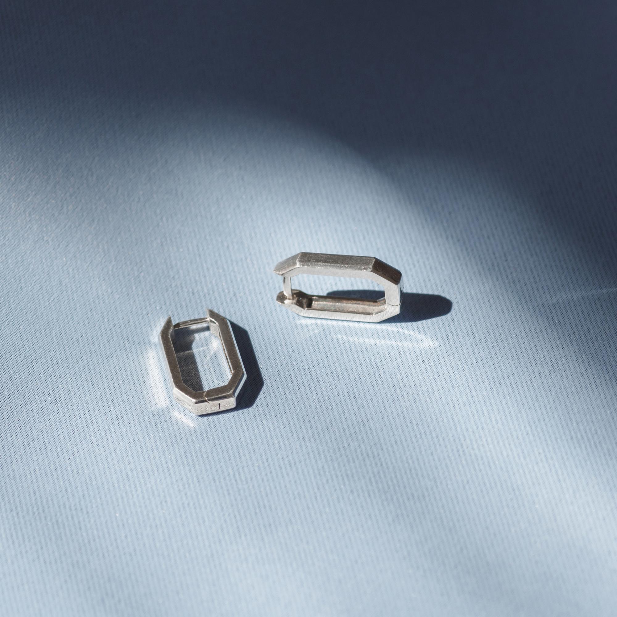 Серьги Граненые-Faceted Radiant (FR-E)