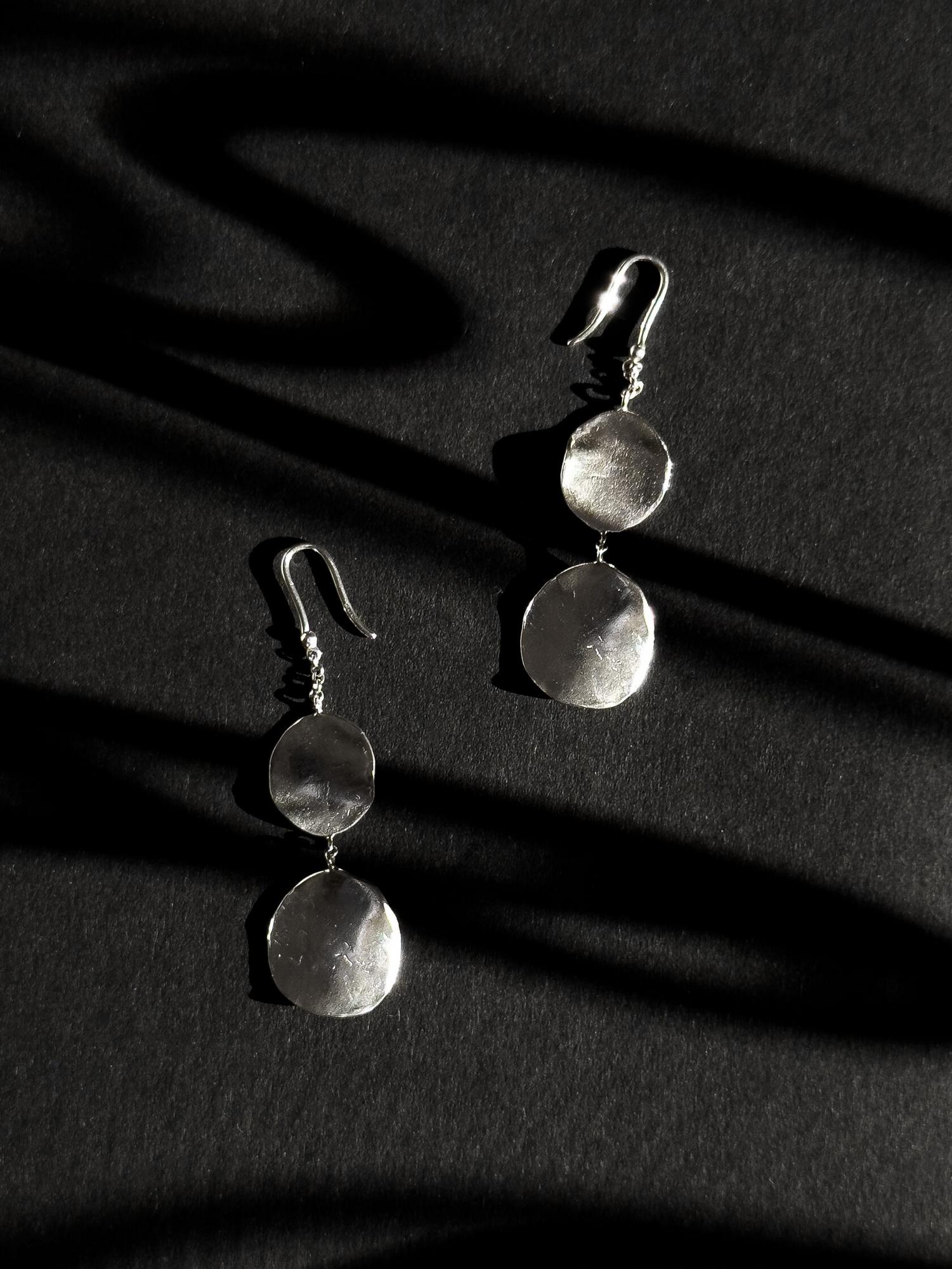 Серьги Пластика длинные