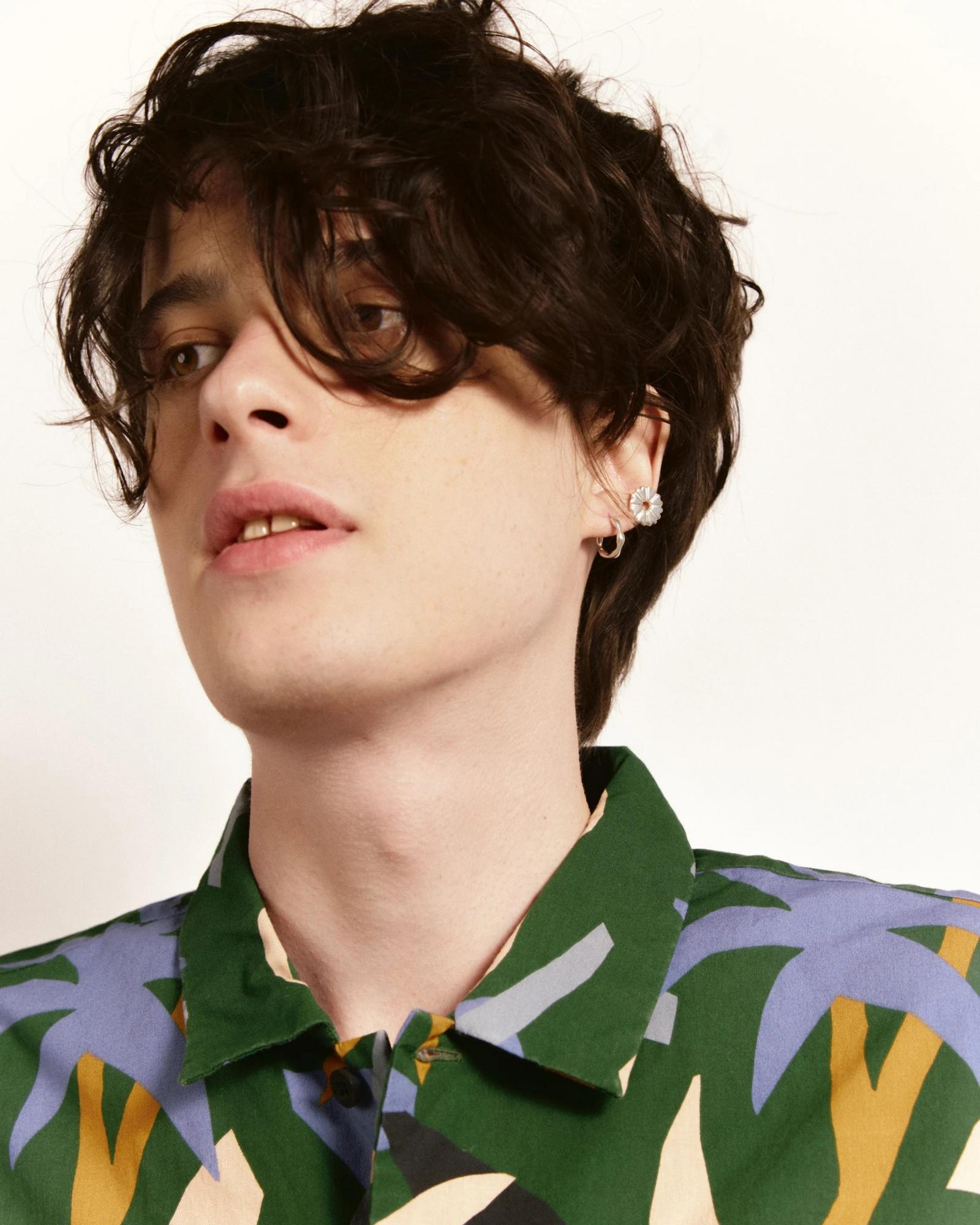 Моносерьга-кликер БУРНЫЙ ПОНЕДЕЛЬНИК - STORMY MONDAY (S)