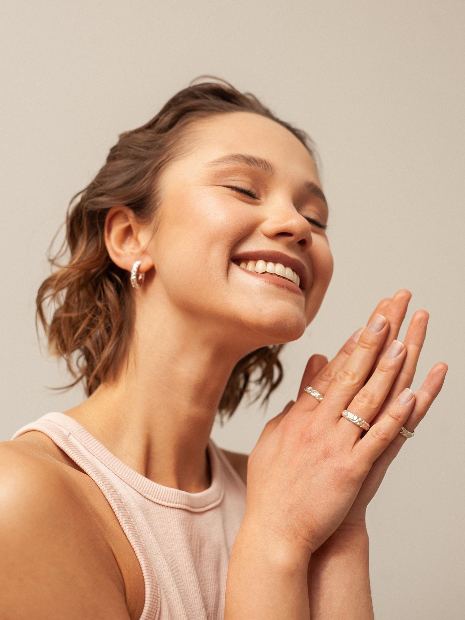 Серебряное кольцо "Горы"