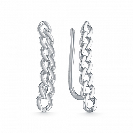 Серьги-клаймберы цепи