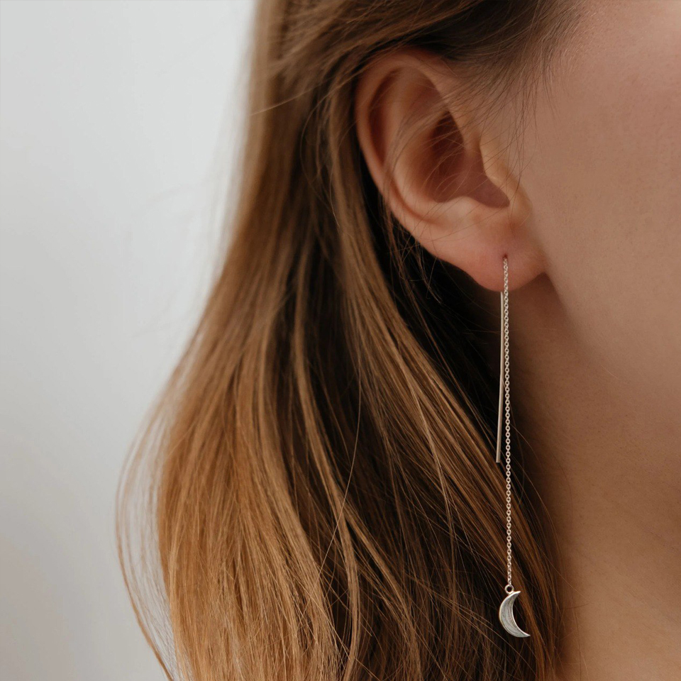 Моносерьга-протяжка ЛУНА (LUNA)