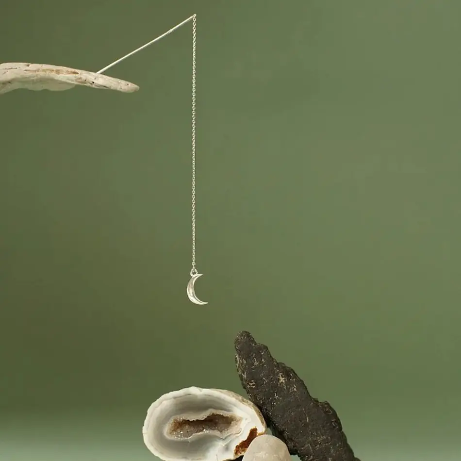 Моносерьга-протяжка ЛУНА (LUNA)