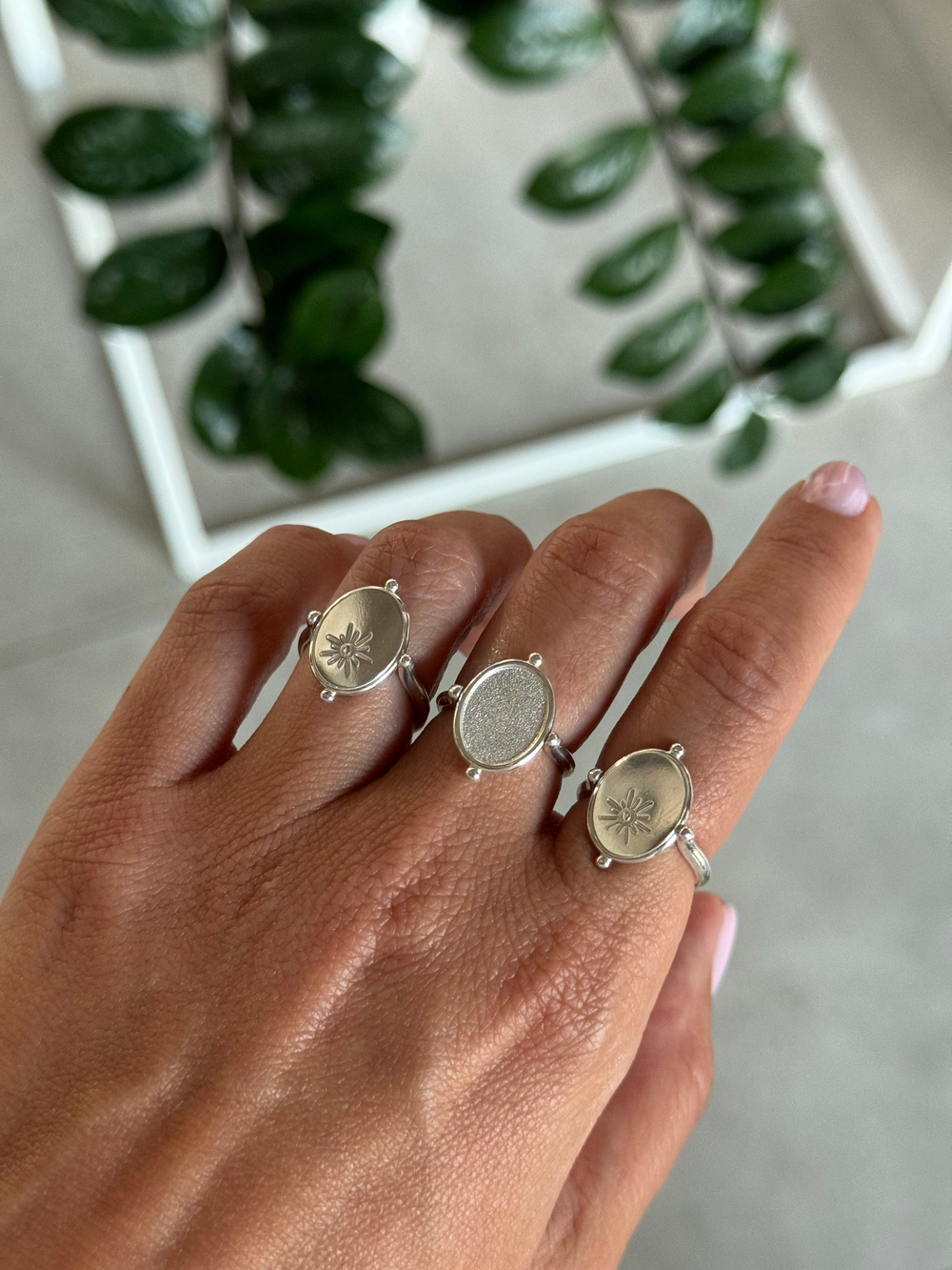 Кольцо-перевертыш (зеркало и гармония)