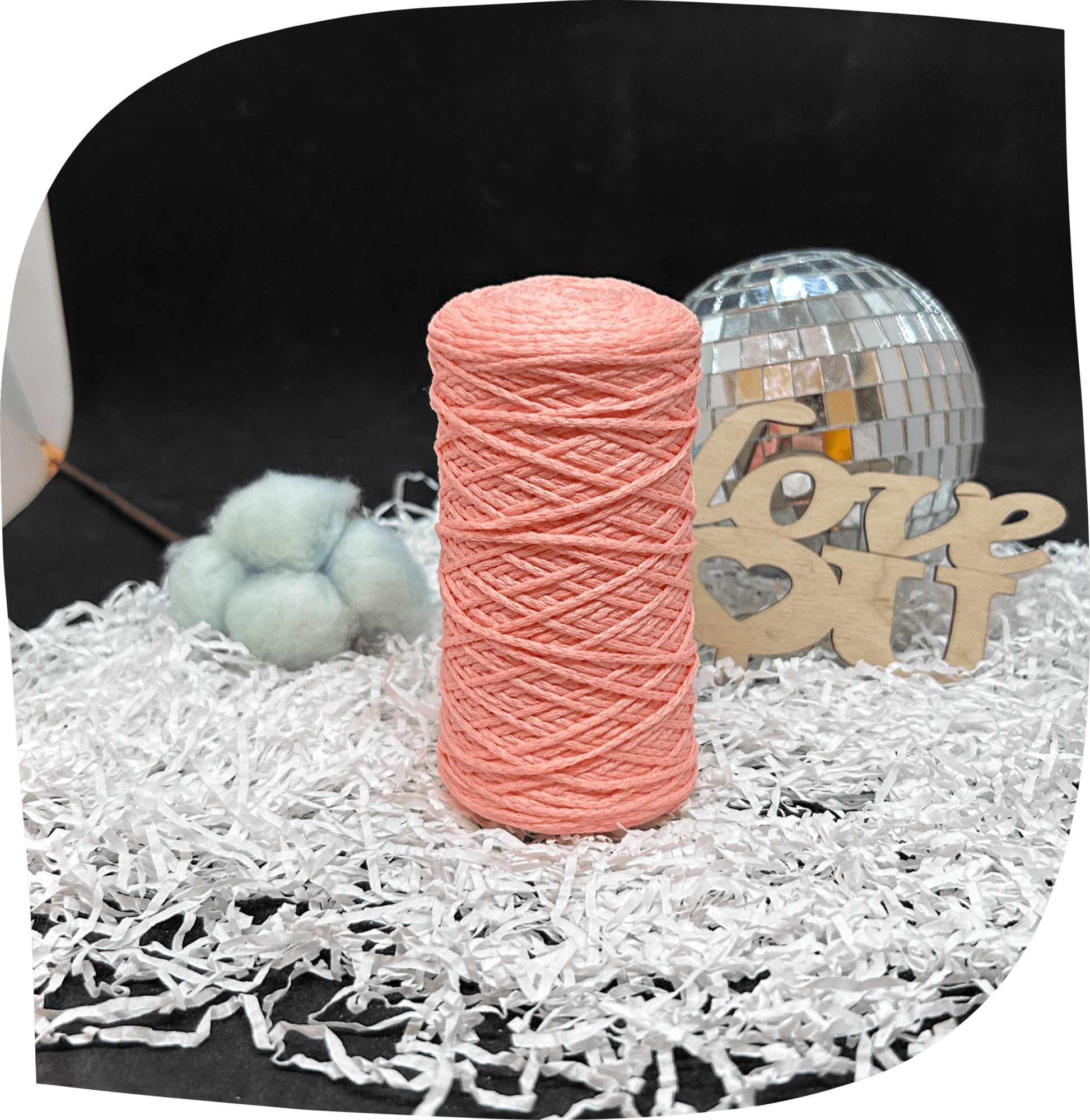 Шнур ПЭ вязаный 1 мм, 75г, 200м,  1026 – розовый