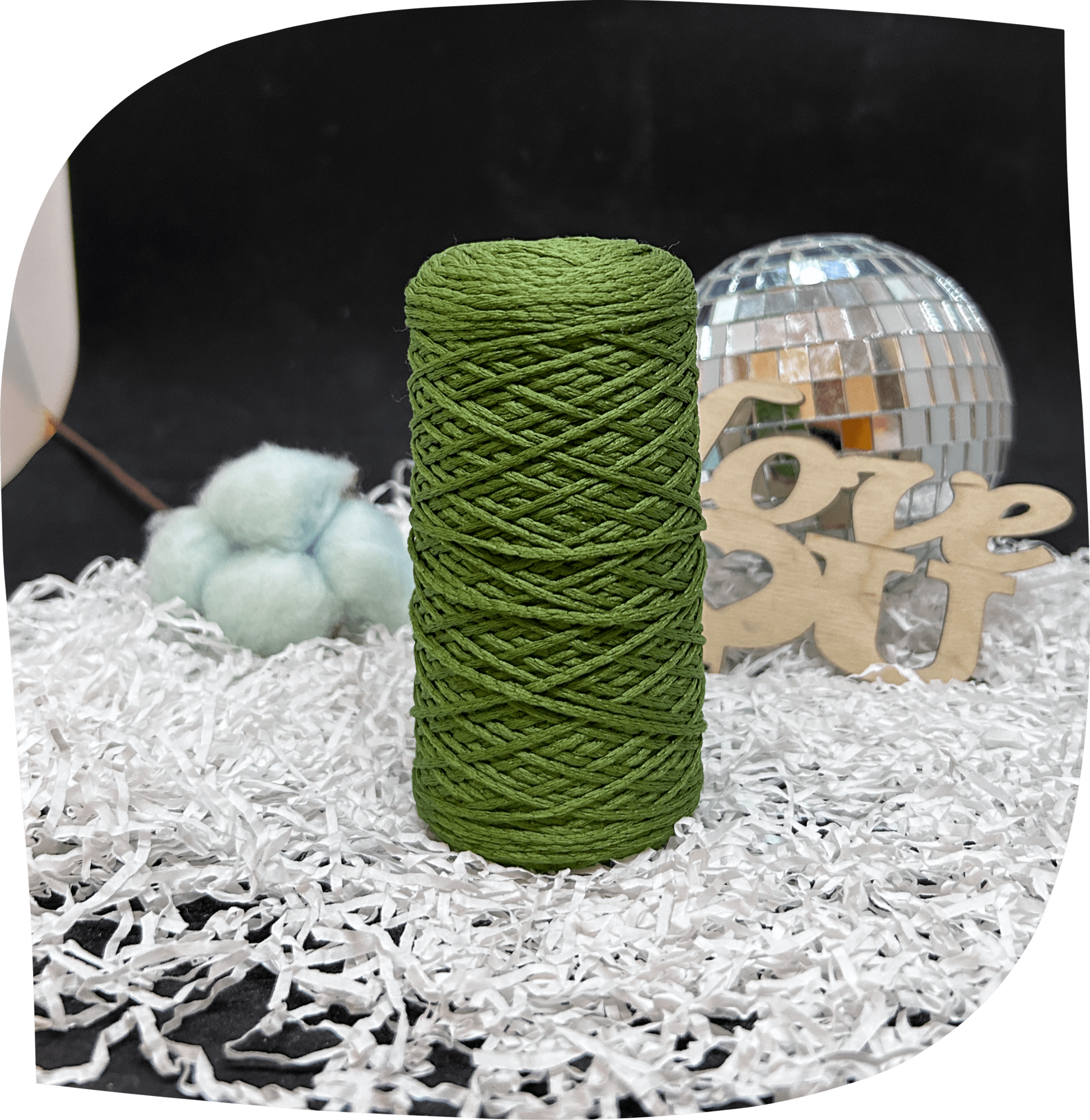 Шнур ПЭ вязаный 1 мм, 75г, 200м,  1023 – хаки