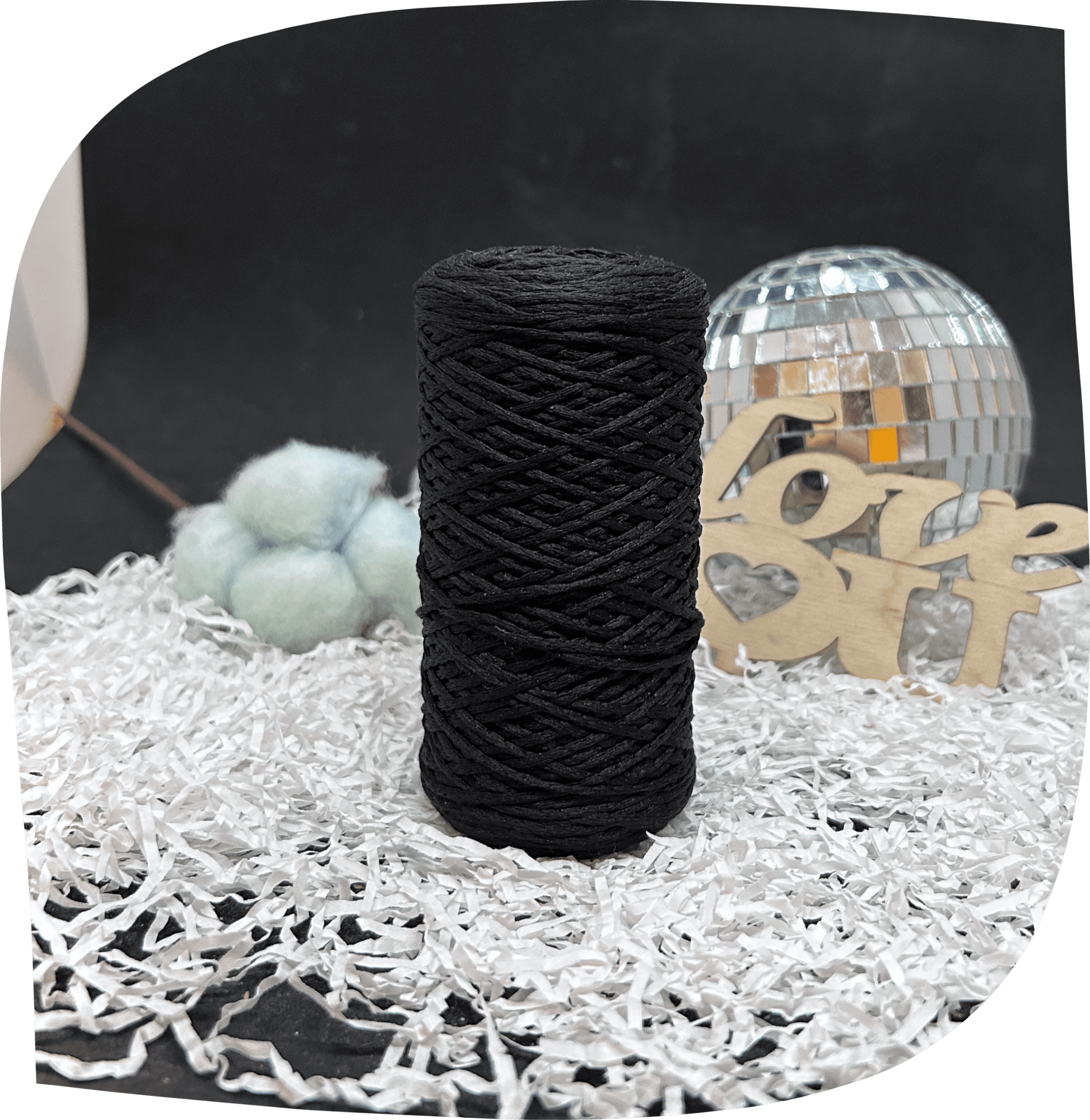 Шнур ПЭ вязаный 1 мм, 75г, 200м,  1013 – черный