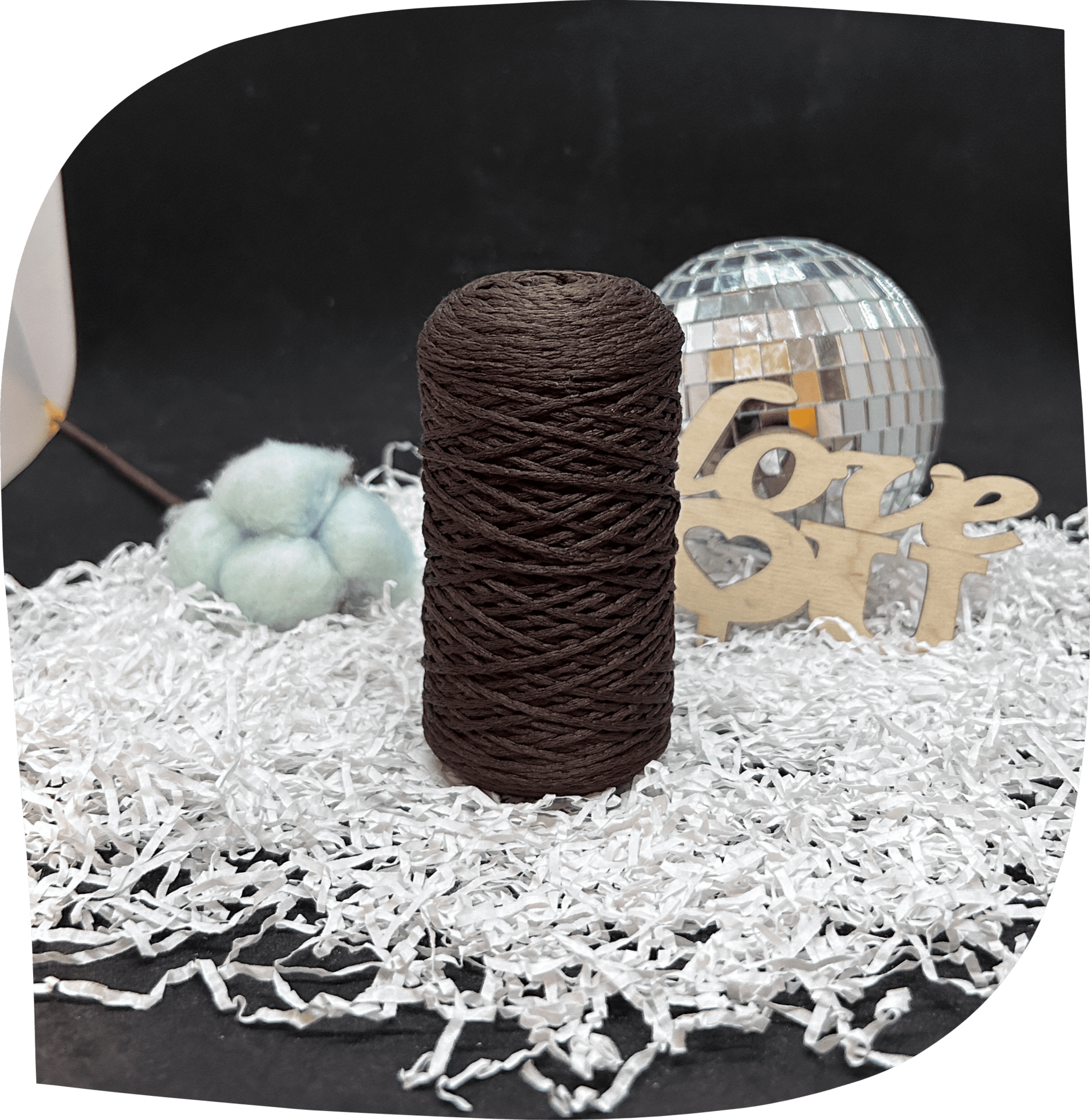 Шнур ПЭ вязаный 1 мм, 75г, 200м,  1011 – шоколад