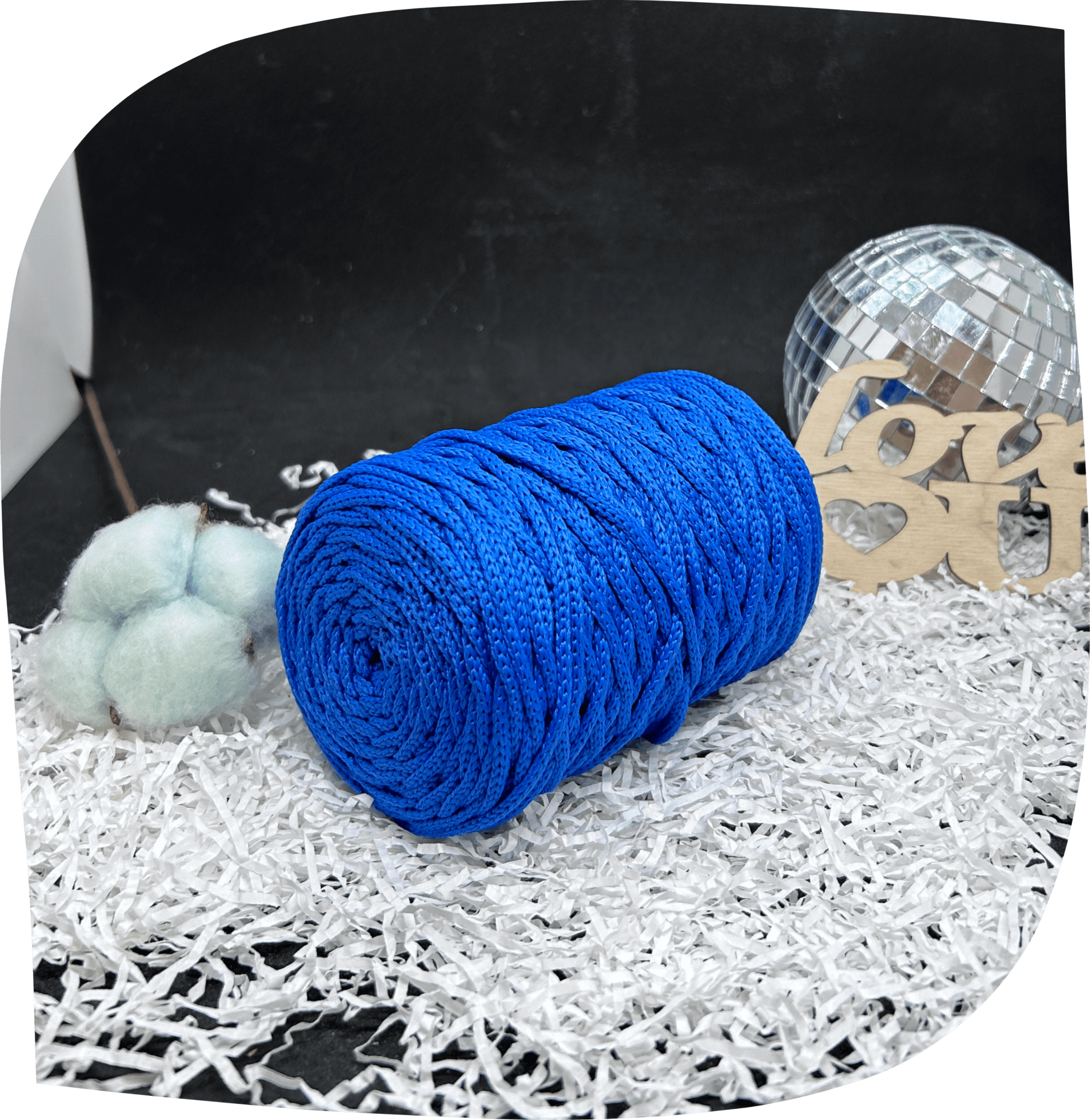 Шнур ПЭ вязаный 3 мм, 200г, 100м,  2021 – василек