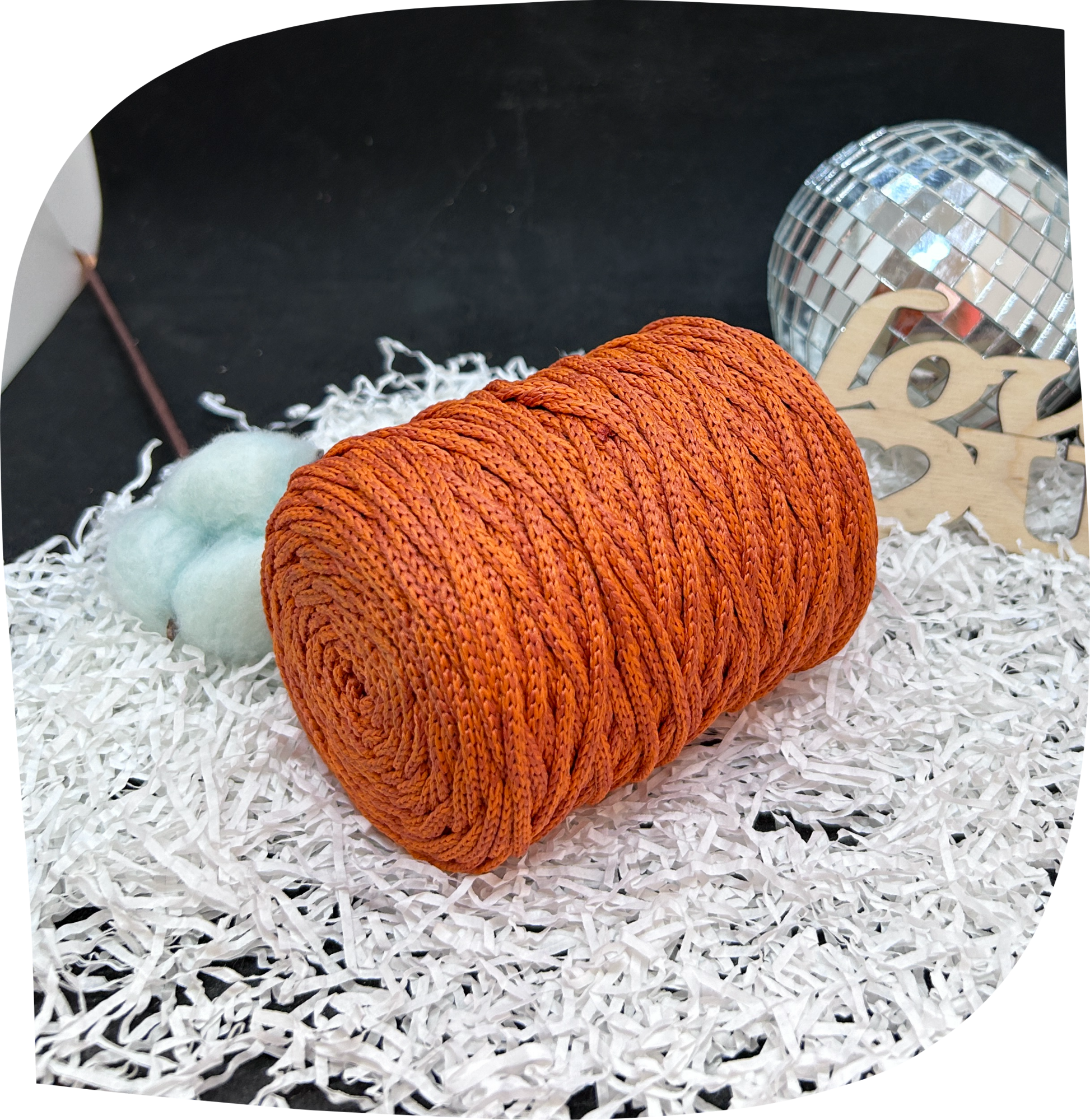 Шнур ПЭ вязаный 3 мм, 200г, 100м,  цвет – 2137