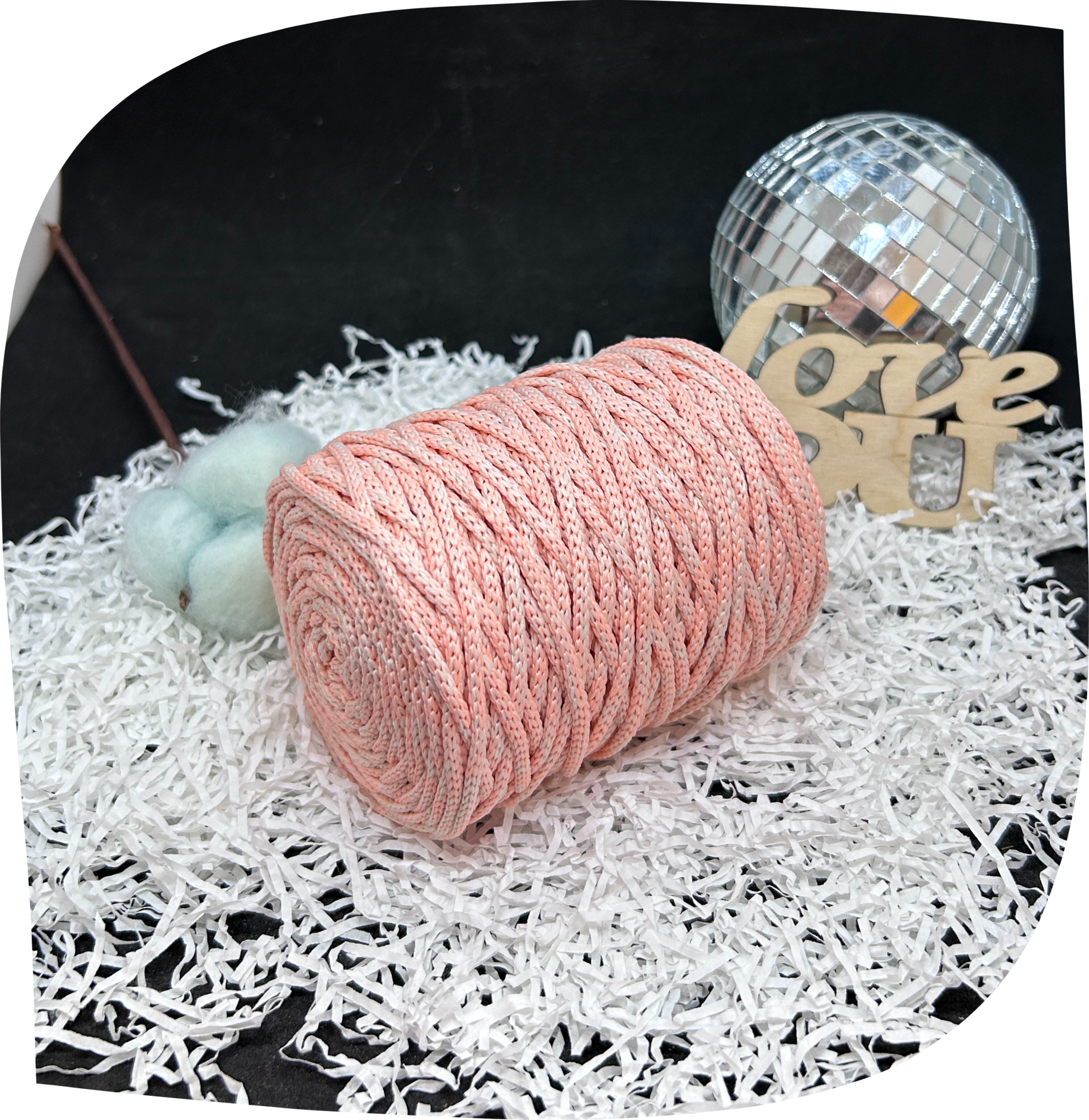 Шнур ПЭ вязаный 3 мм, 200г, 100м,  цвет – 2132