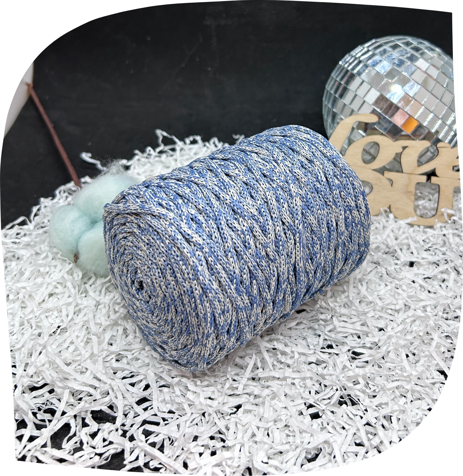 Шнур ПЭ вязаный 3 мм, 200г, 100м,  цвет – 2123