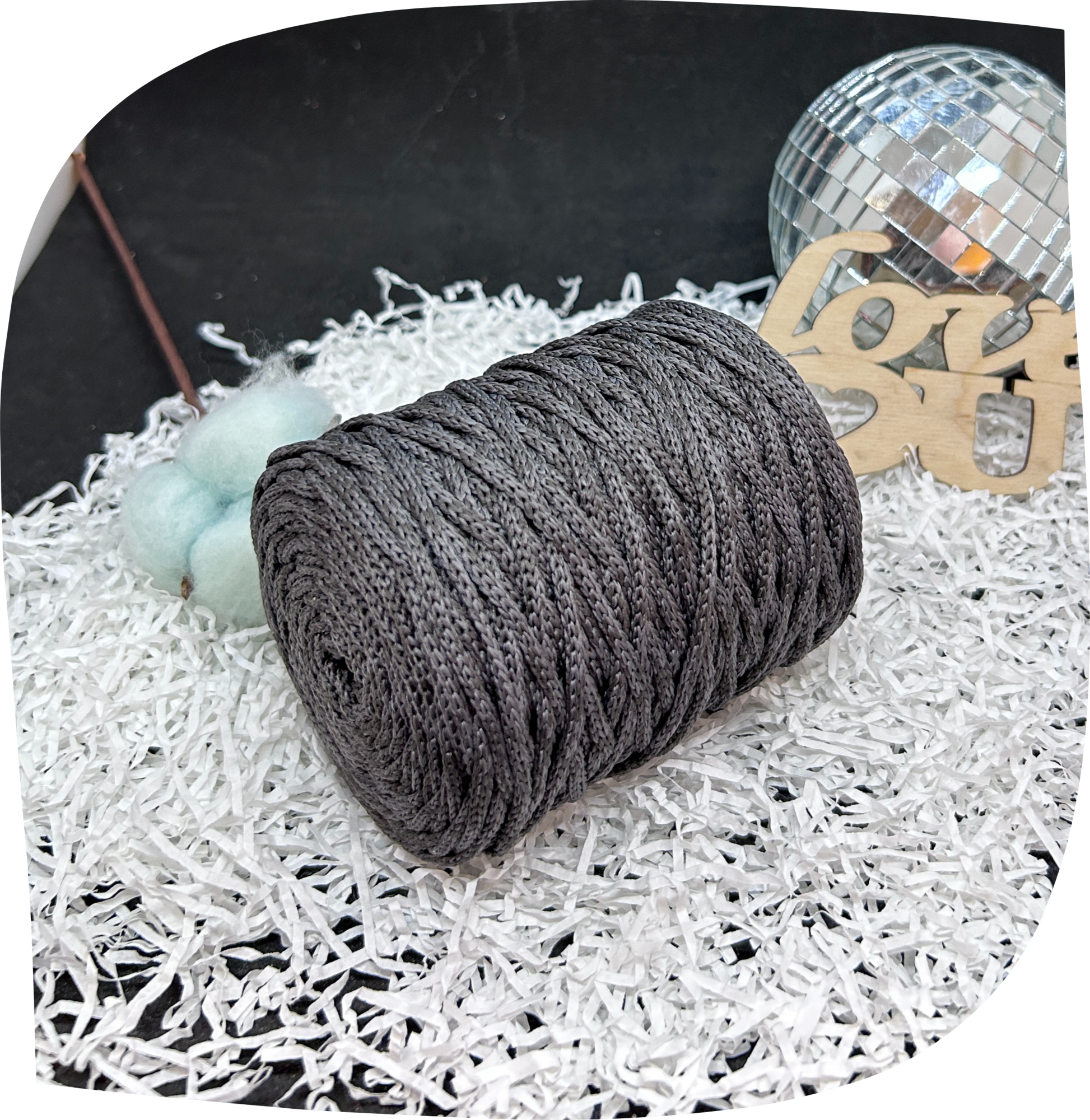 Шнур ПЭ вязаный 3 мм, 200г, 100м,  цвет – 2122