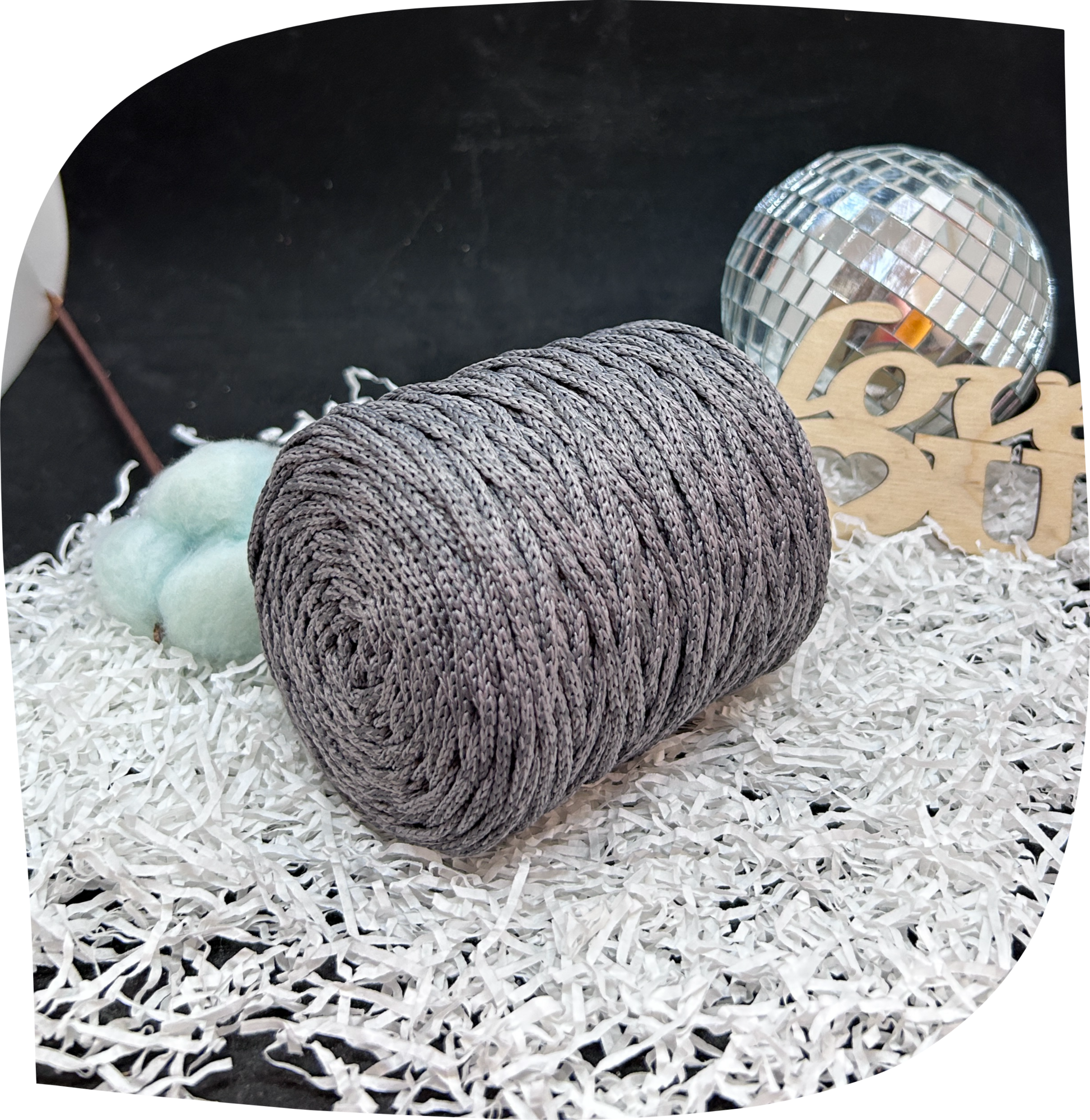 Шнур ПЭ вязаный 3 мм, 200г, 100м,  цвет – 2121