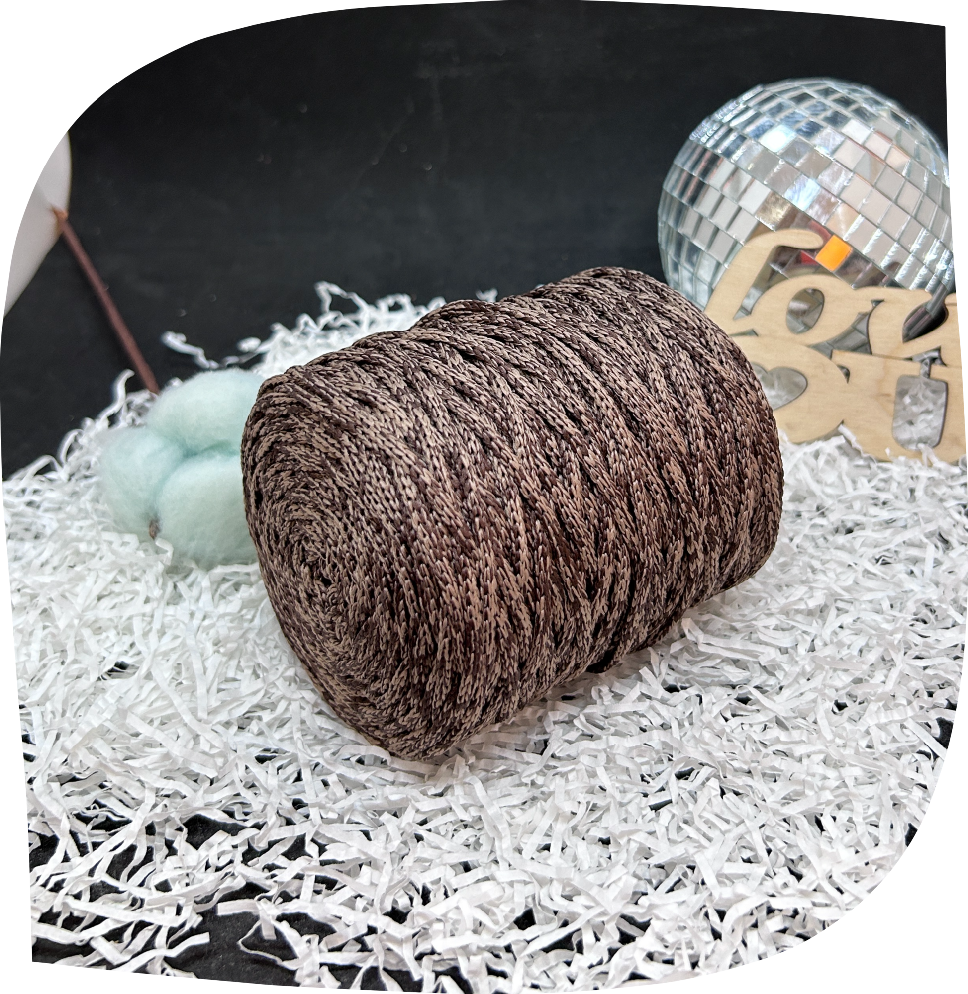 Шнур ПЭ вязаный 3 мм, 200г, 100м,  цвет – 2117