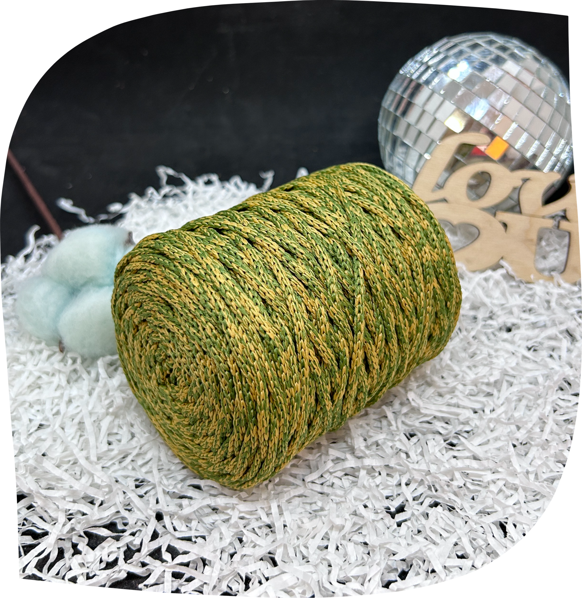 Шнур ПЭ вязаный 3 мм, 200г, 100м,  цвет – 2114