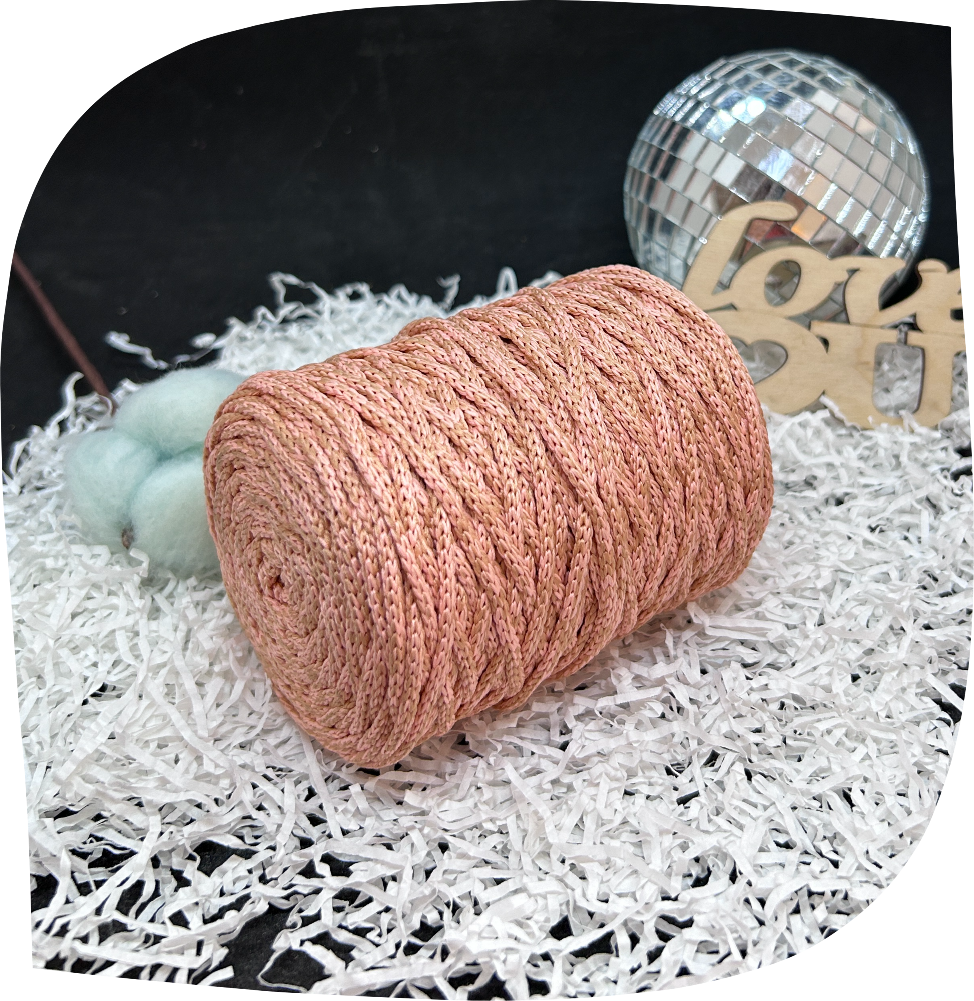 Шнур ПЭ вязаный 3 мм, 200г, 100м,  цвет – 2109