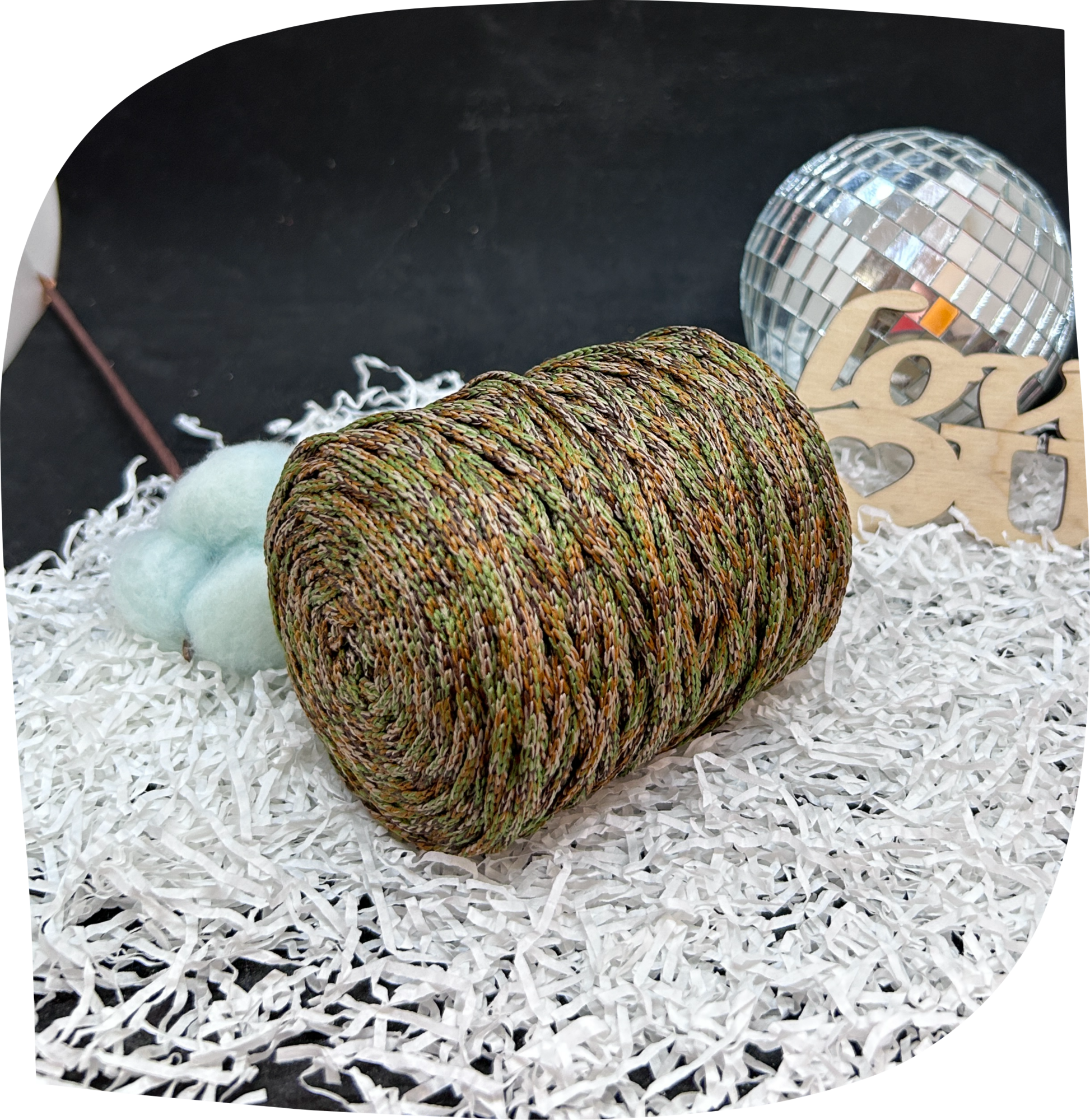 Шнур ПЭ вязаный 3 мм, 200г, 100м,  цвет – 2103А