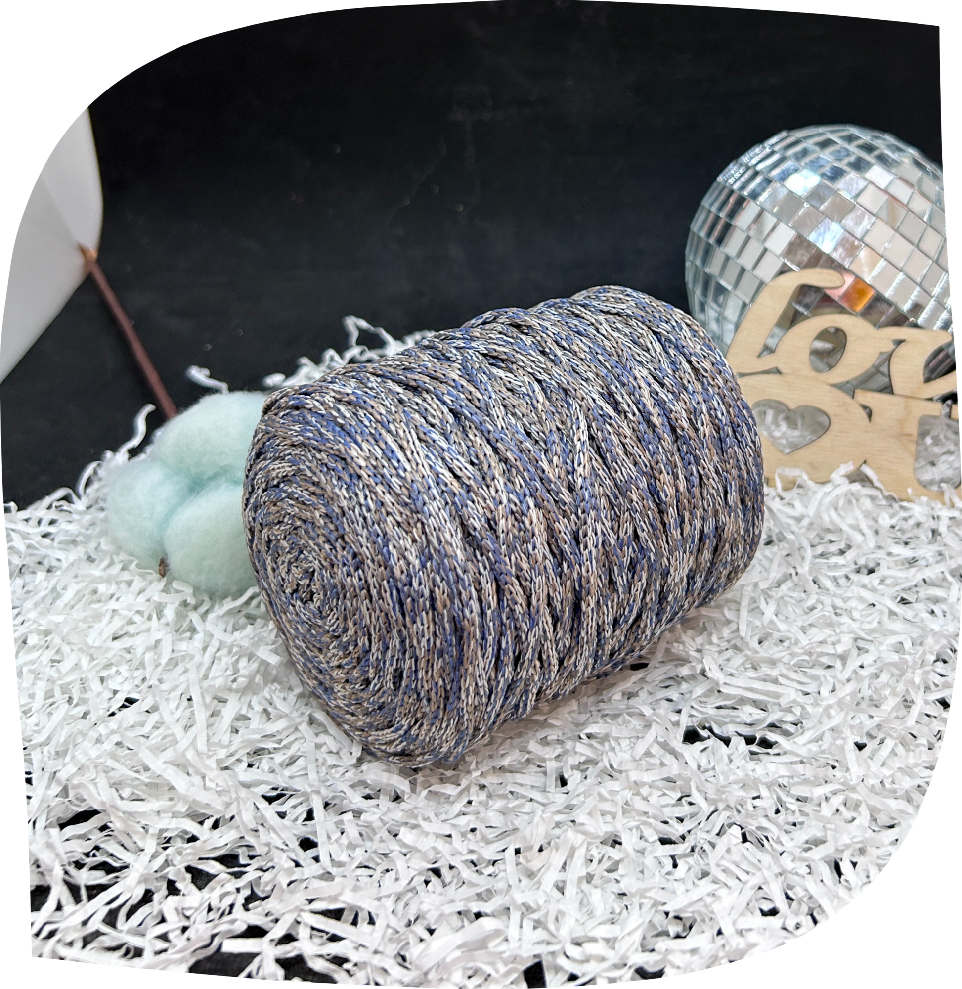 Шнур ПЭ вязаный 3 мм, 200г, 100м,  цвет – 2102А