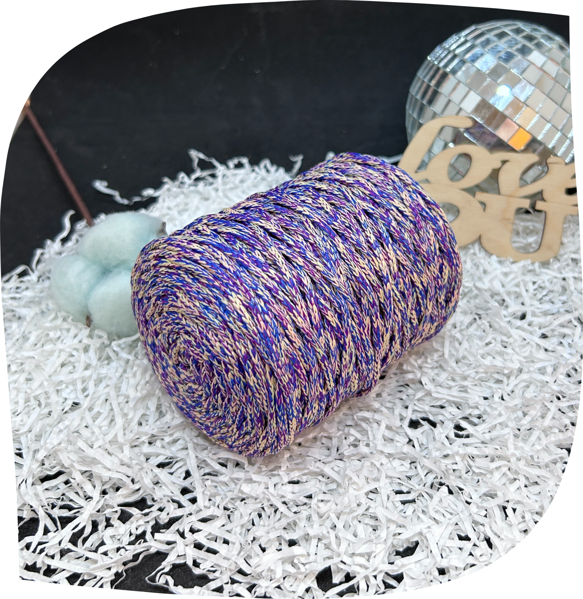 Шнур ПЭ вязаный 3 мм, 200г, 100м,  цвет – 2101А