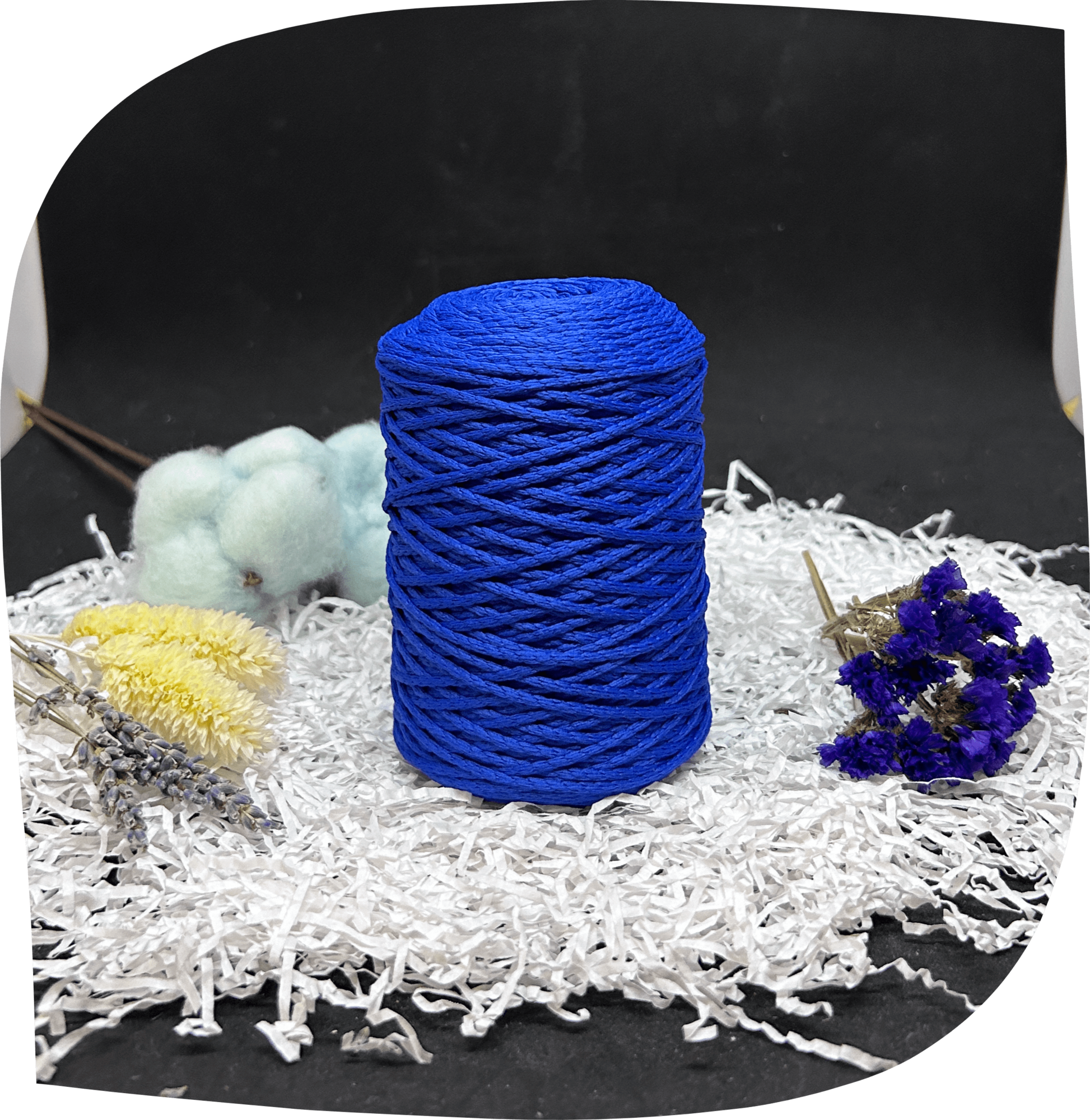 Шнур ПЭ вязаный 2 мм, 160г, 200м,  5020 – синий