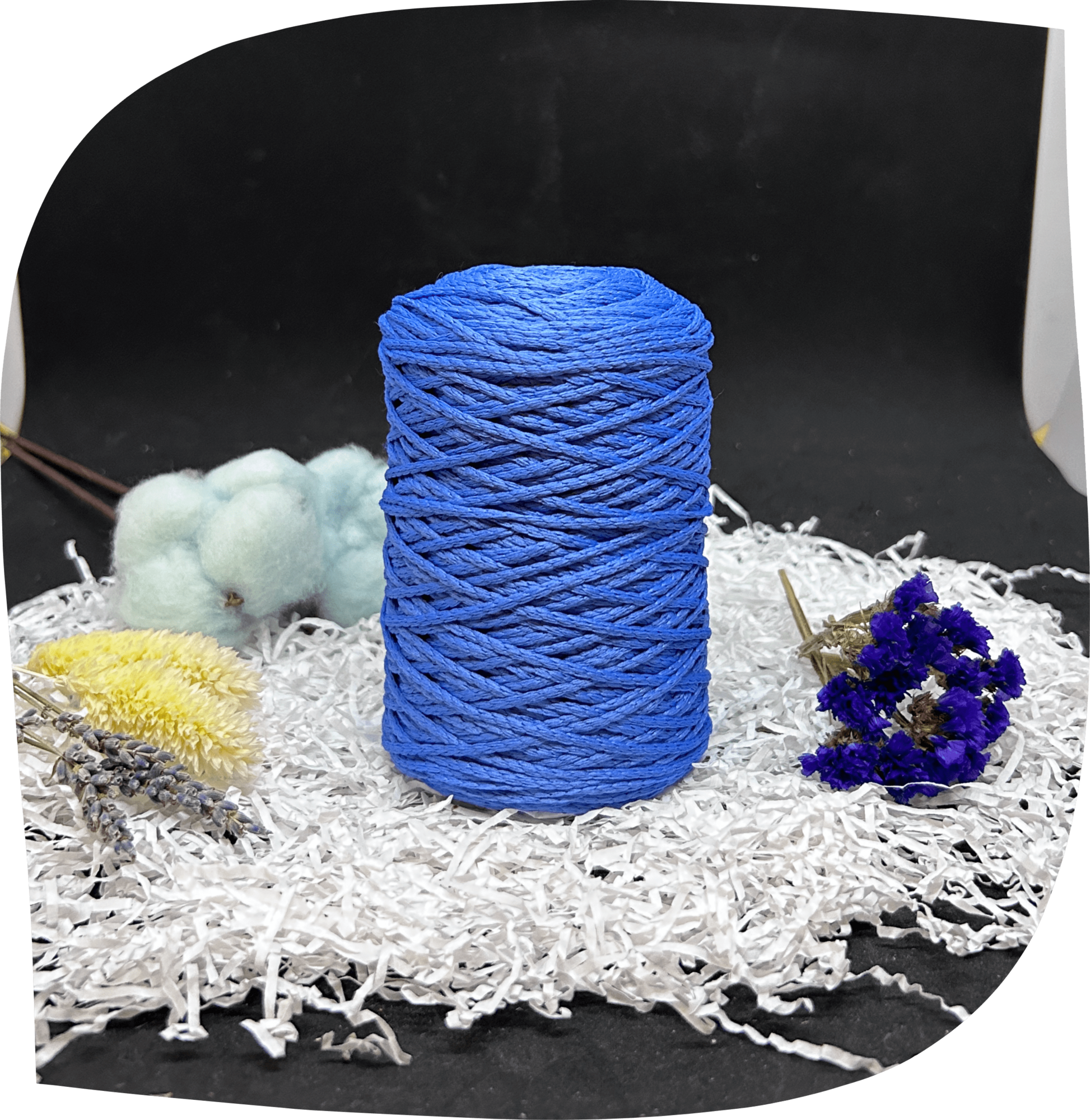 Шнур ПЭ вязаный 2 мм, 160г, 200м,  5019 – голубой