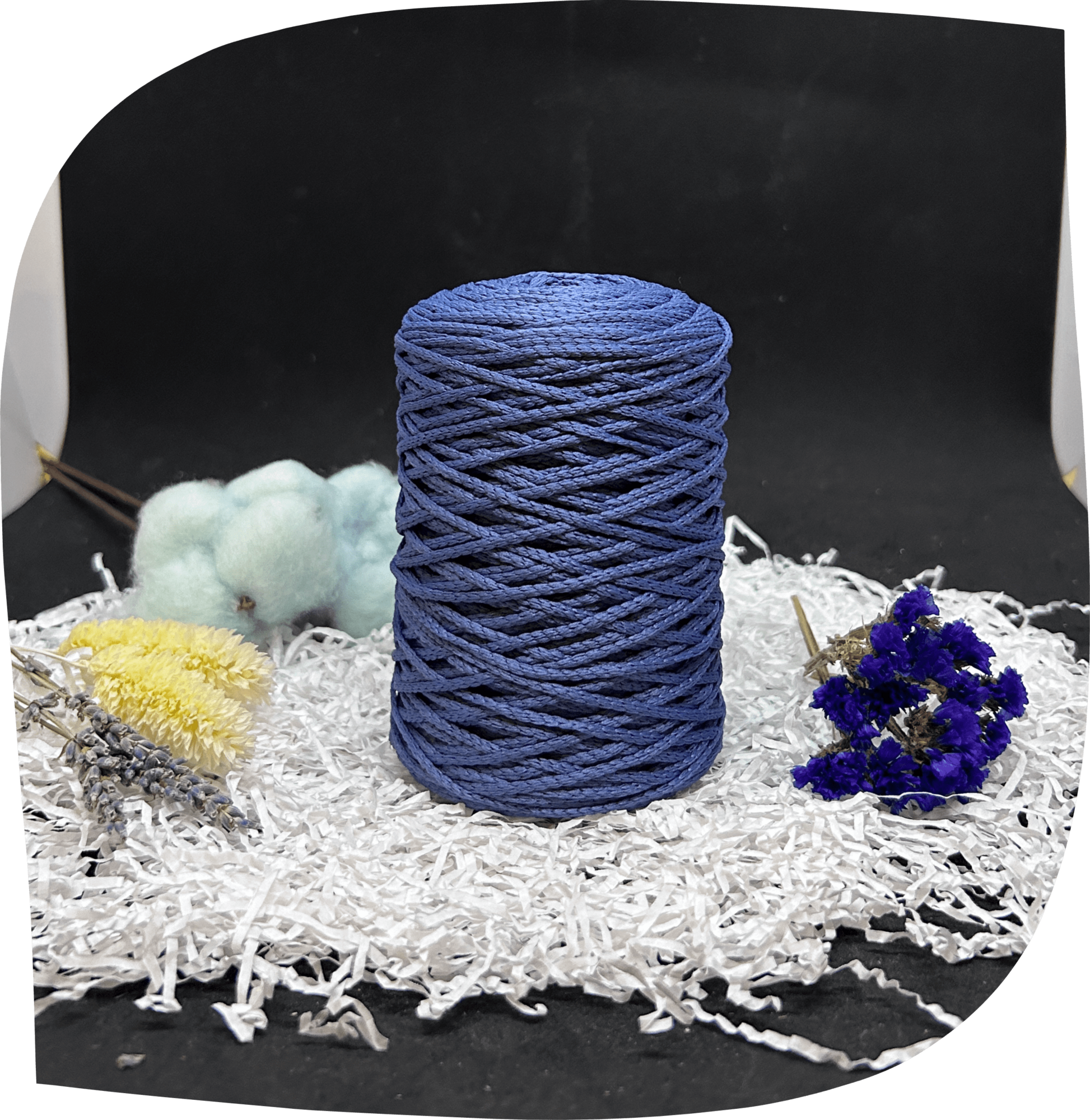 Шнур ПЭ вязаный 2 мм, 160г, 200м,  5018 – джинс