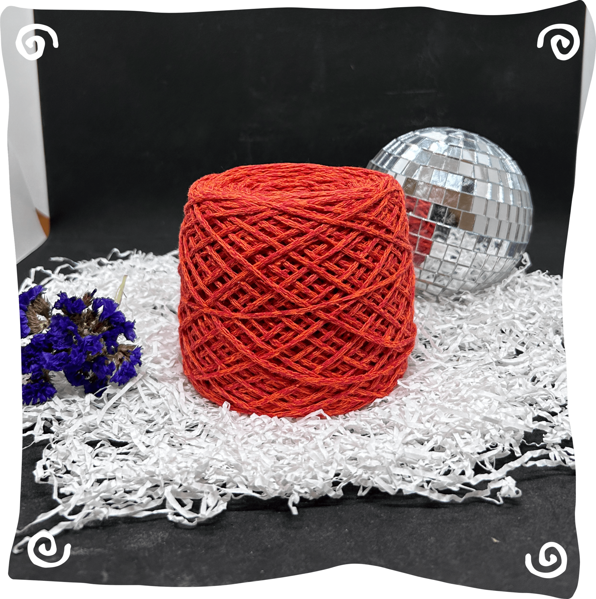 Шнур ХБ вязаный 2 мм, 150г, 200м,  цвет - 510