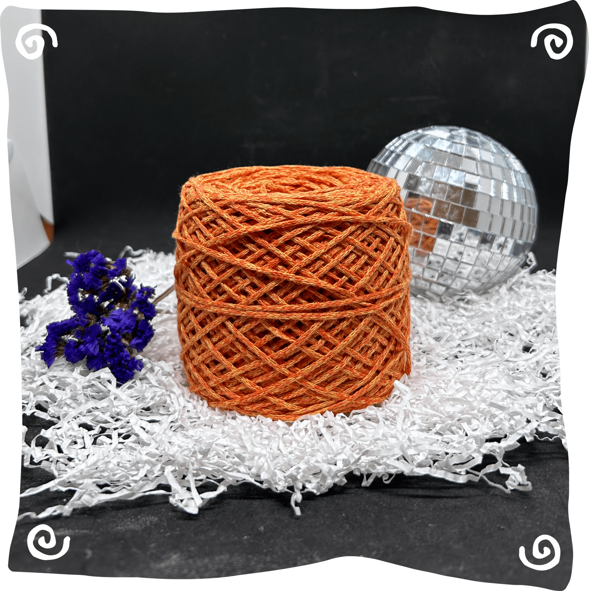 Шнур ХБ вязаный 2 мм, 150г, 200м,  цвет - 509