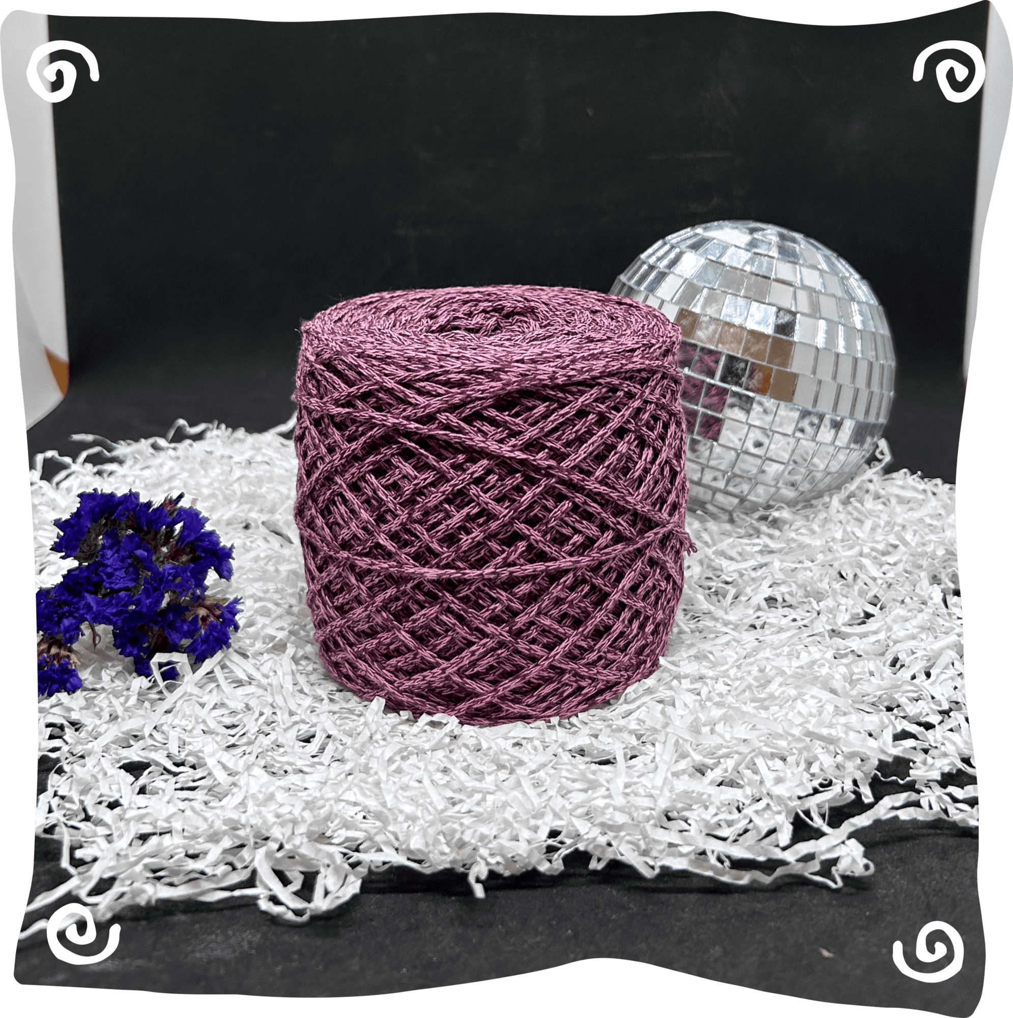 Шнур ХБ вязаный 2 мм, 150г, 200м,  цвет - 508