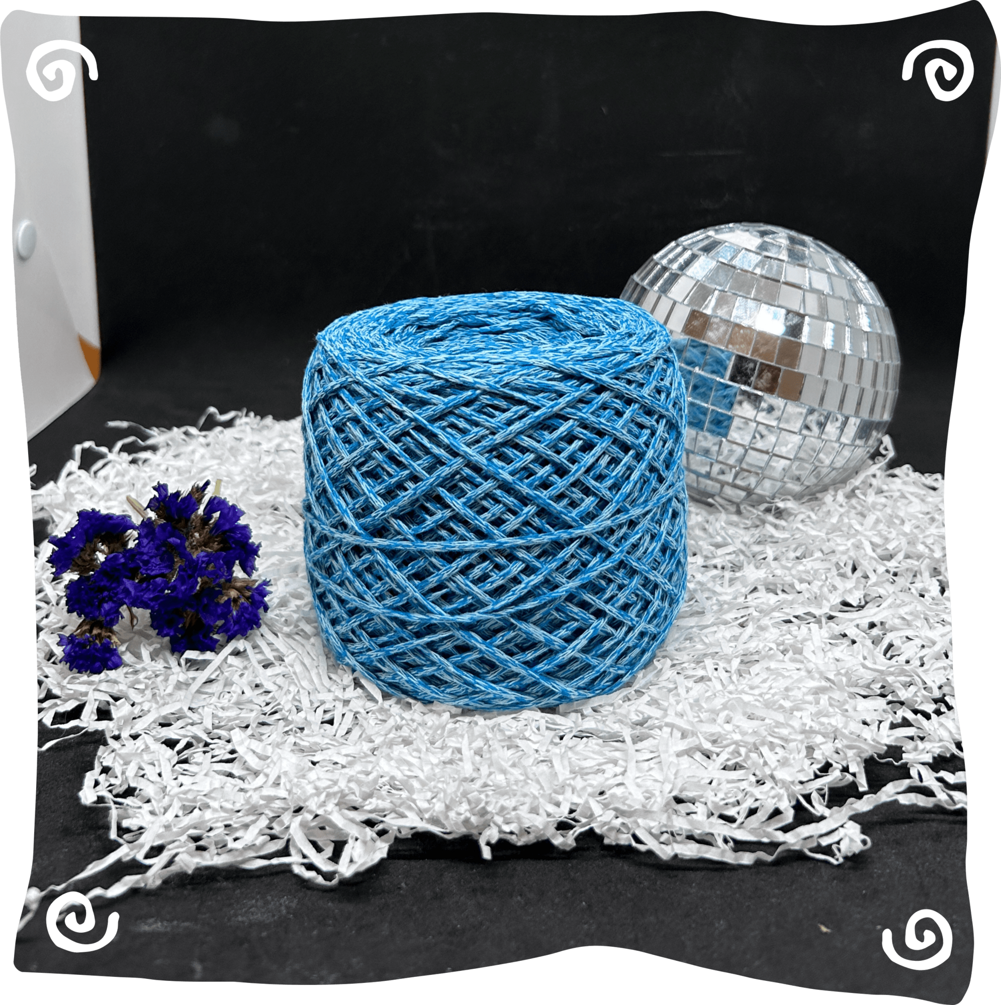 Шнур ХБ вязаный 2 мм, 150г, 200м,  цвет - 506