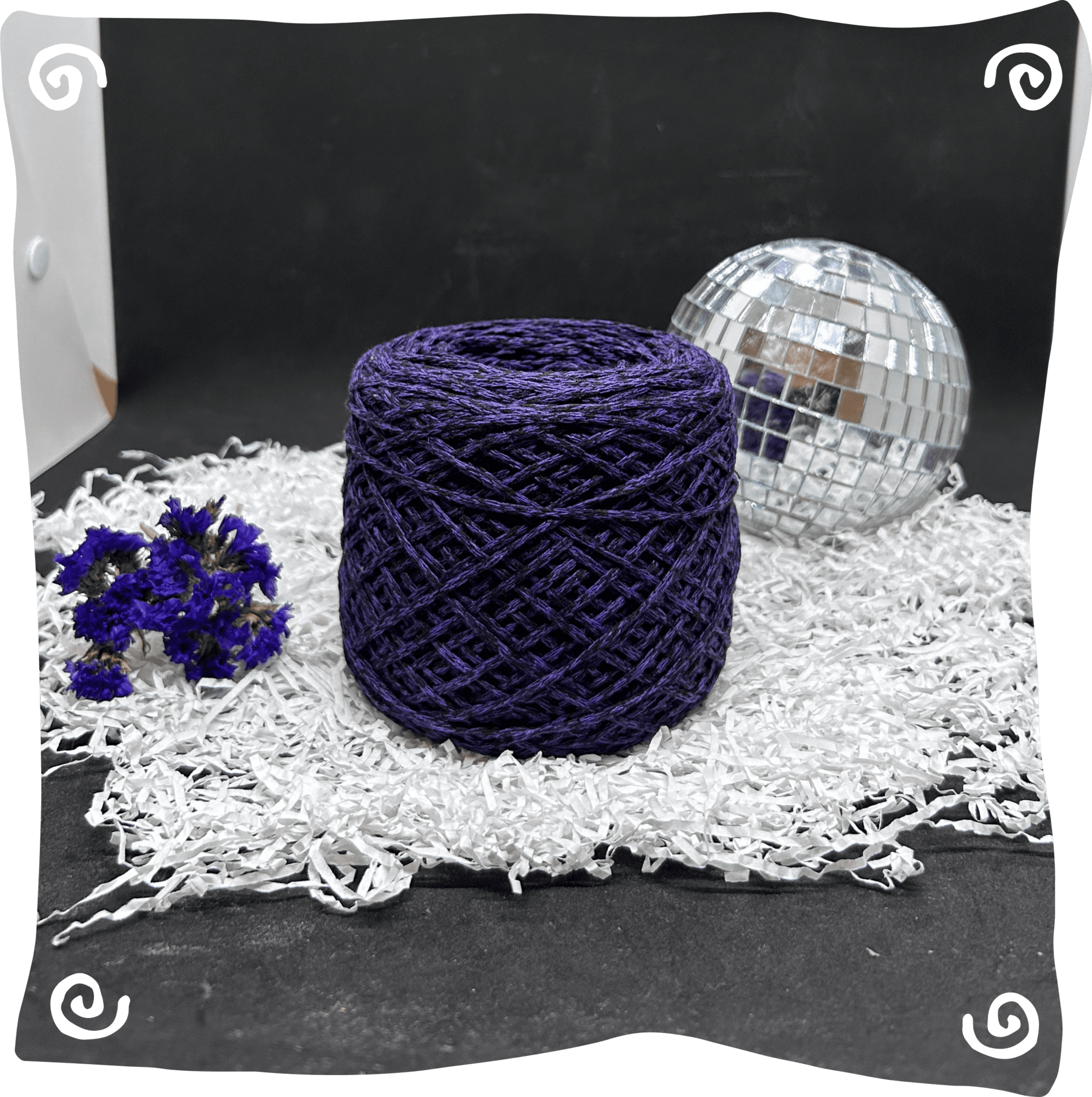 Шнур ХБ вязаный 2 мм, 150г, 200м,  цвет - 505