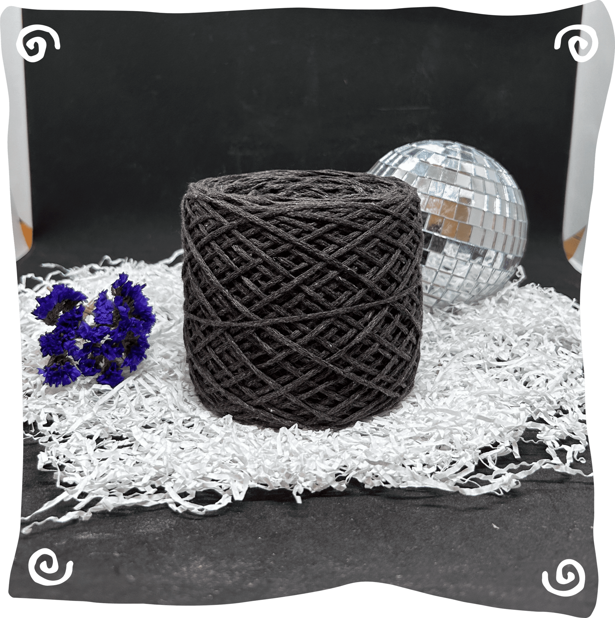 Шнур ХБ вязаный 2 мм, 150г, 200м,  цвет - 504