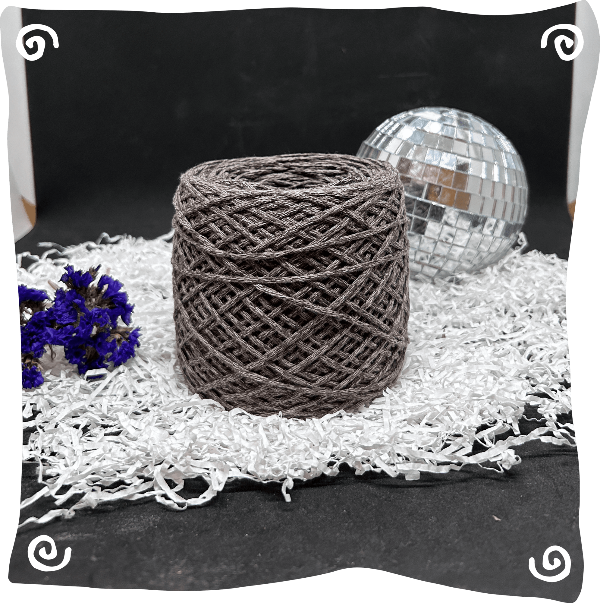 Шнур ХБ вязаный 2 мм, 150г, 200м,  цвет - 503