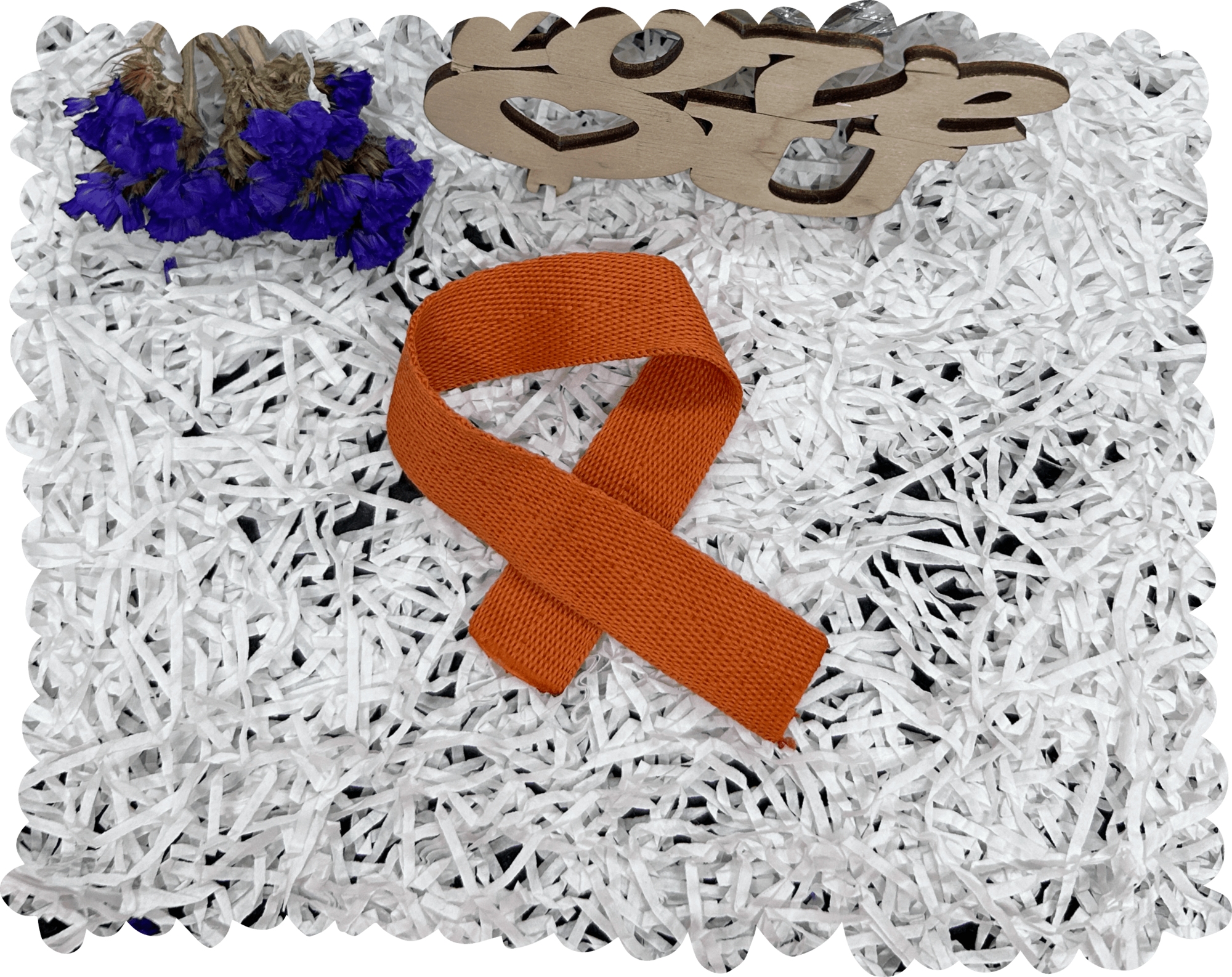 Лента киперная полиэфирная 20 мм 25 м, 129029 - оранжевый