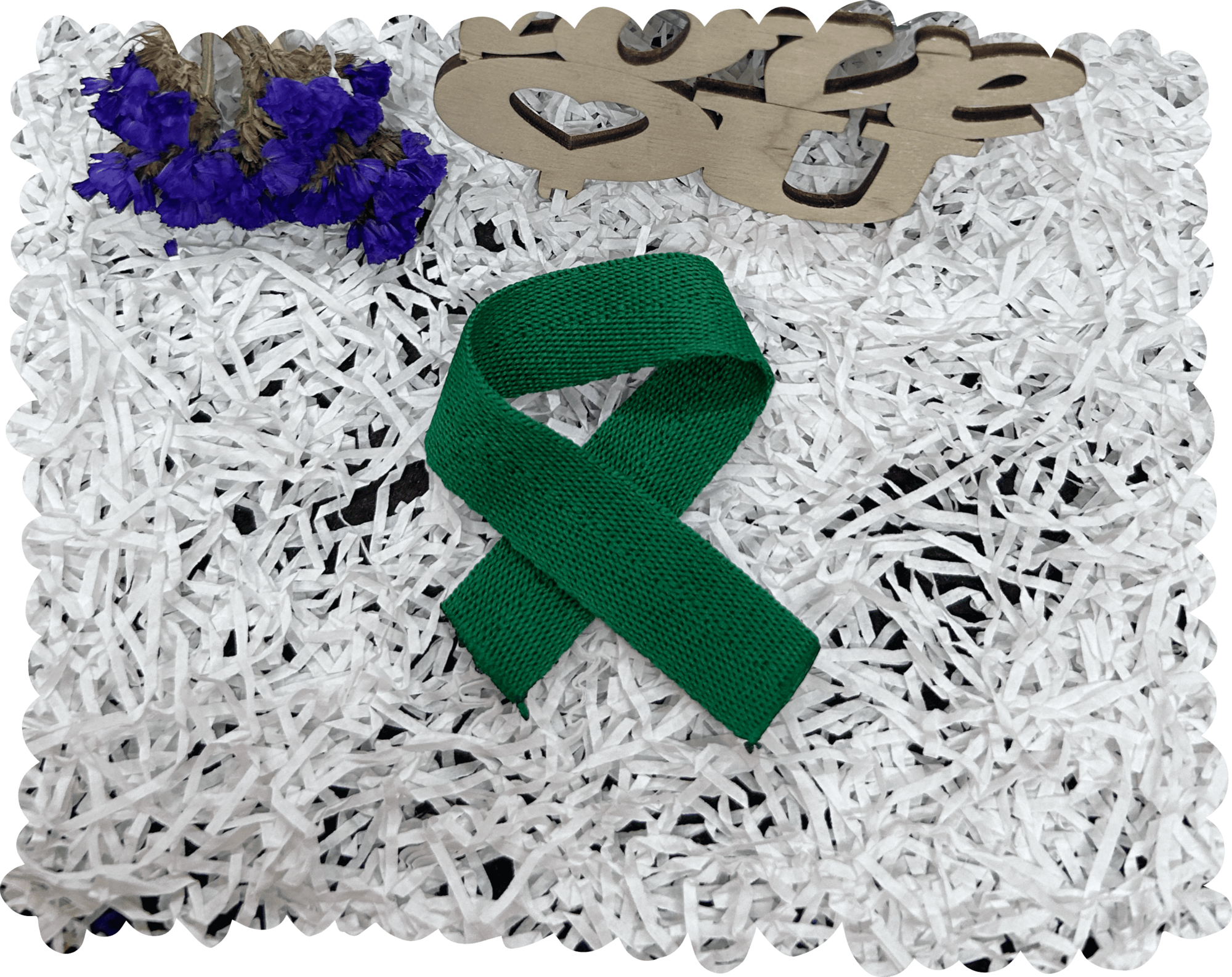 Лента киперная полиэфирная 20 мм 25 м, 129025 - зеленый