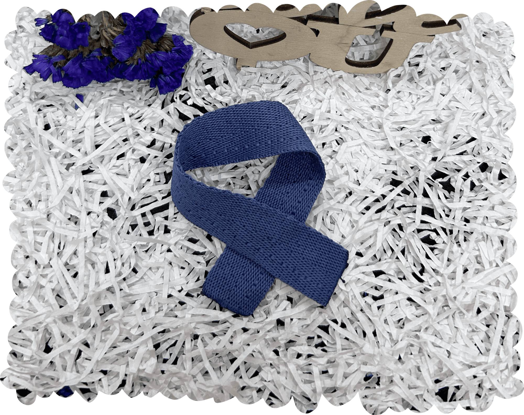 Лента киперная полиэфирная 20 мм 25 м, 129018 - джинс