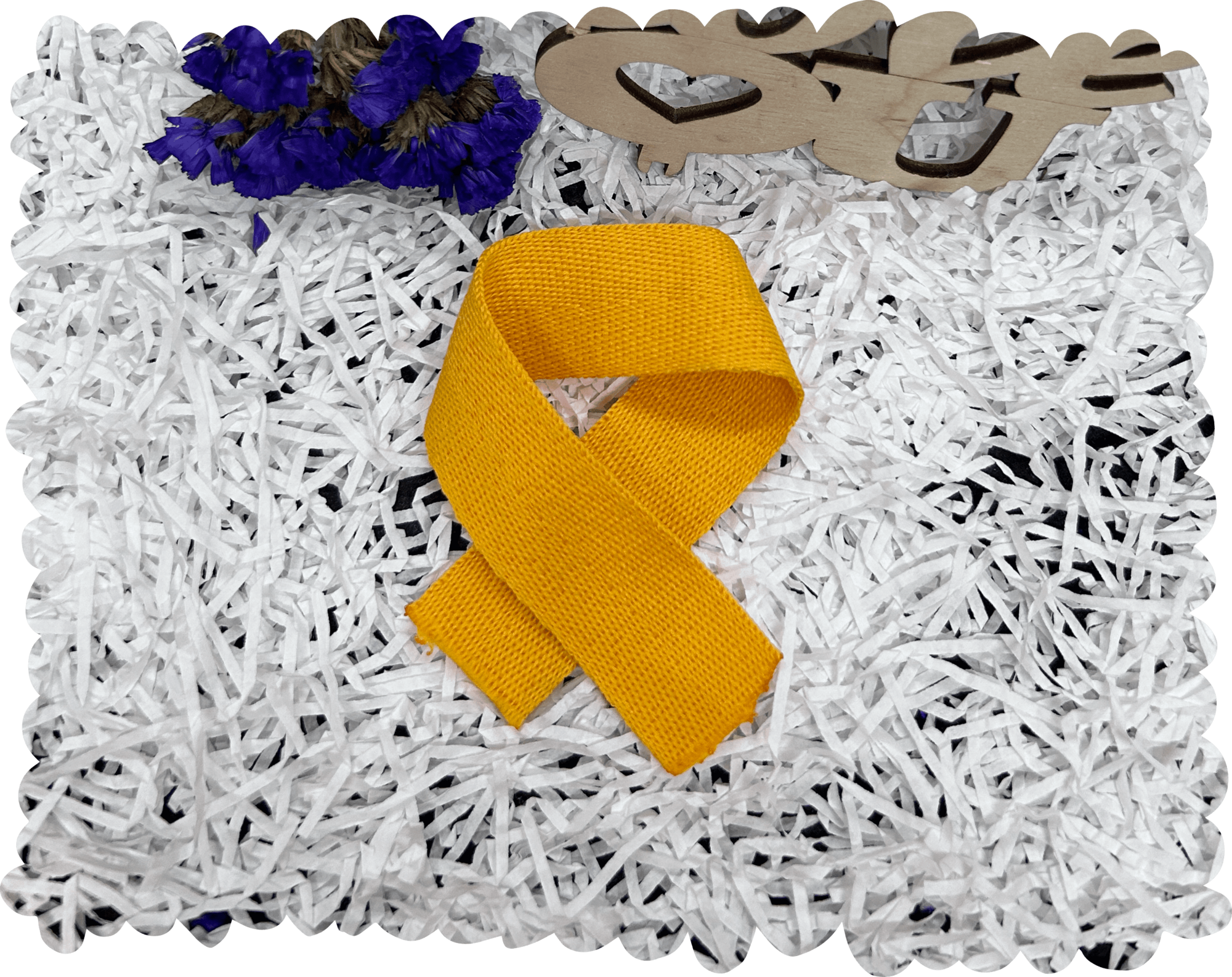 Лента киперная полиэфирная 20 мм 25 м, 129008 - желтый