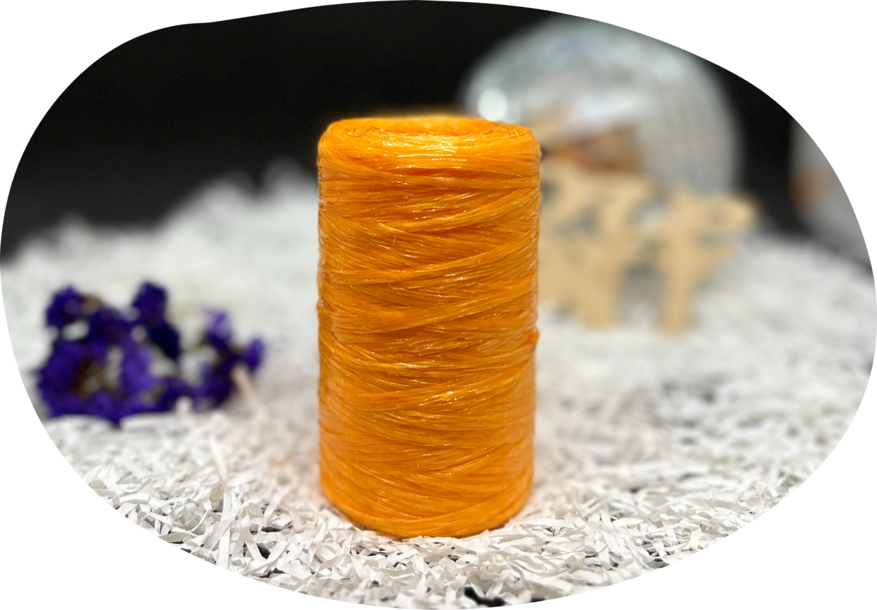 Пряжа Lentaknit 100% полипропилен, цвет – 39 - золотая лиса 50 г, 200 м