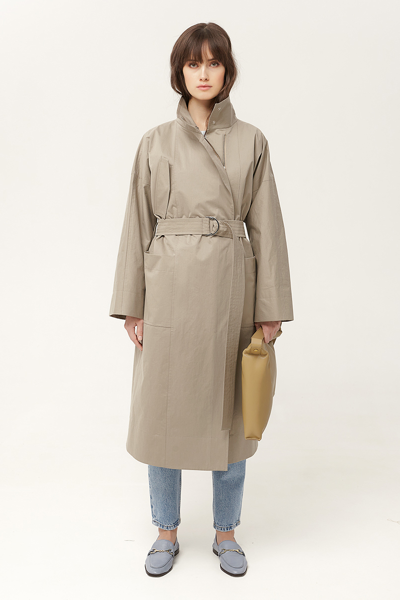 Тренч ANNY Storm grey