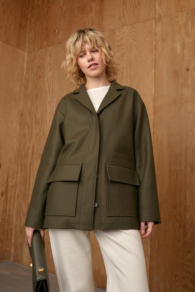 Жакет из  шерсти