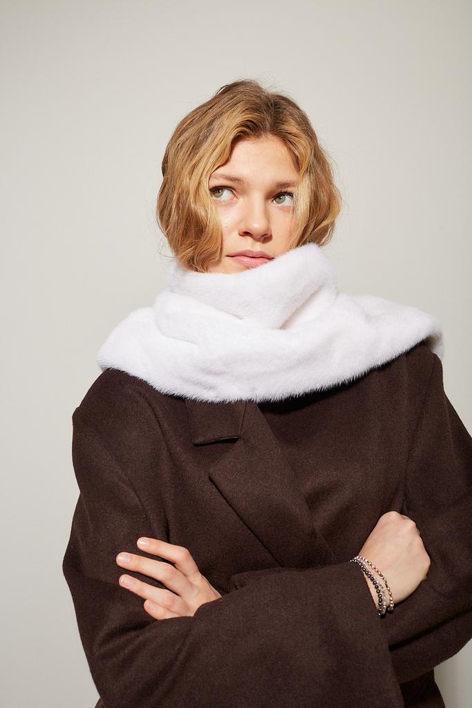 Шарф-снуд из норки