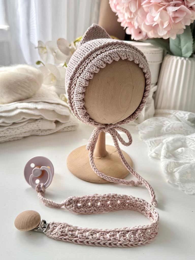 МК чепчик + держатель MUSKAT