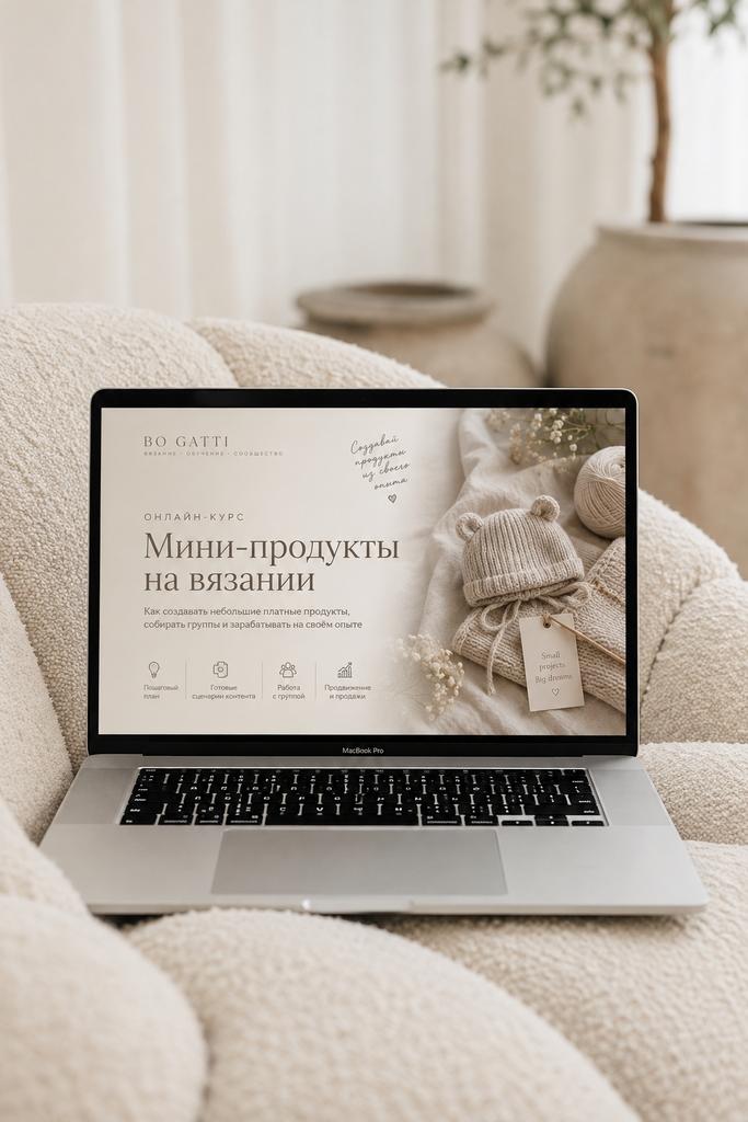 Практикум «Мини-продукт на вязании»