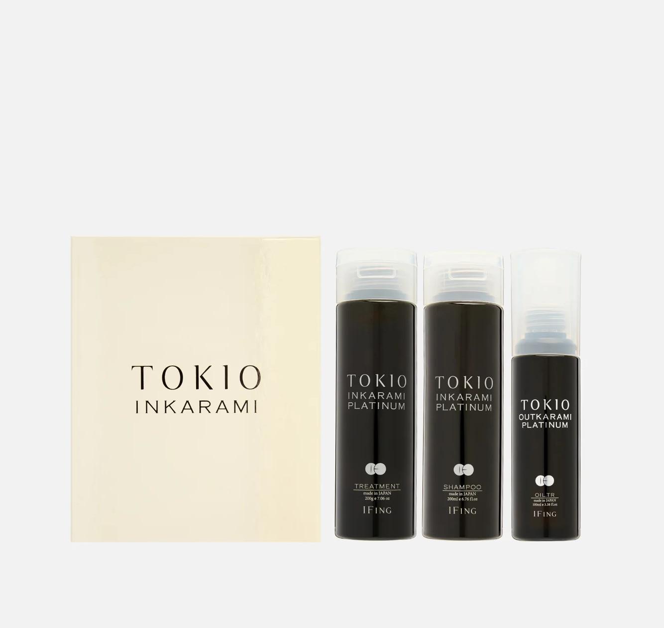TOKIO INKARAMI PLATINUM & PREMIUM セット Набор TOKIO INKARAMI PLATINUM — шампунь, тритмент и масло для