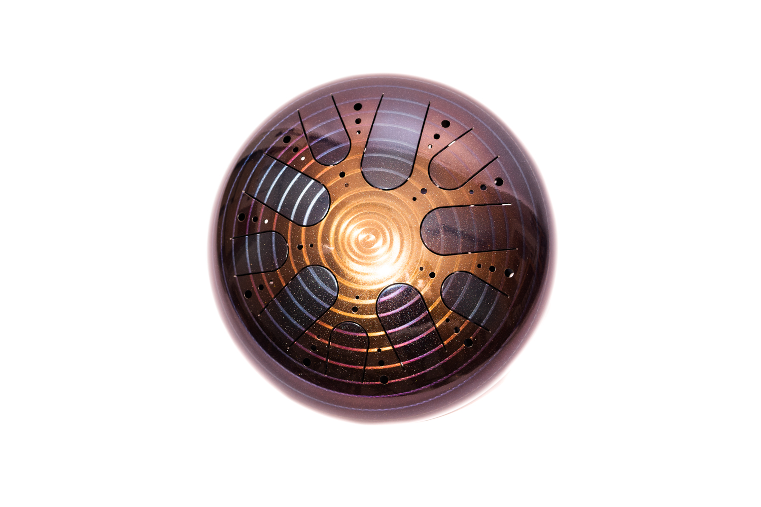 2-sided "Mirror spiral" 30 cm (12")