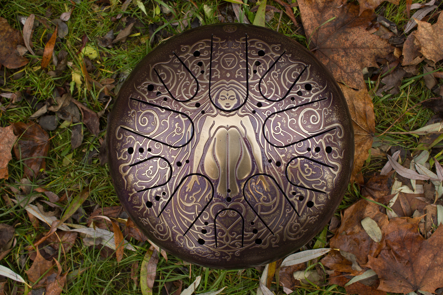 Double-sided tank drum (steel tongue drum) | KosmoSky