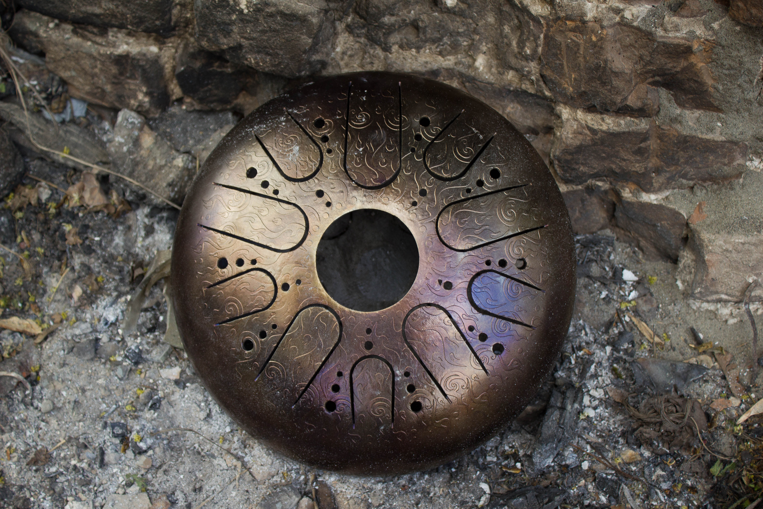 Double-sided tank drum (steel tongue drum) | KosmoSky